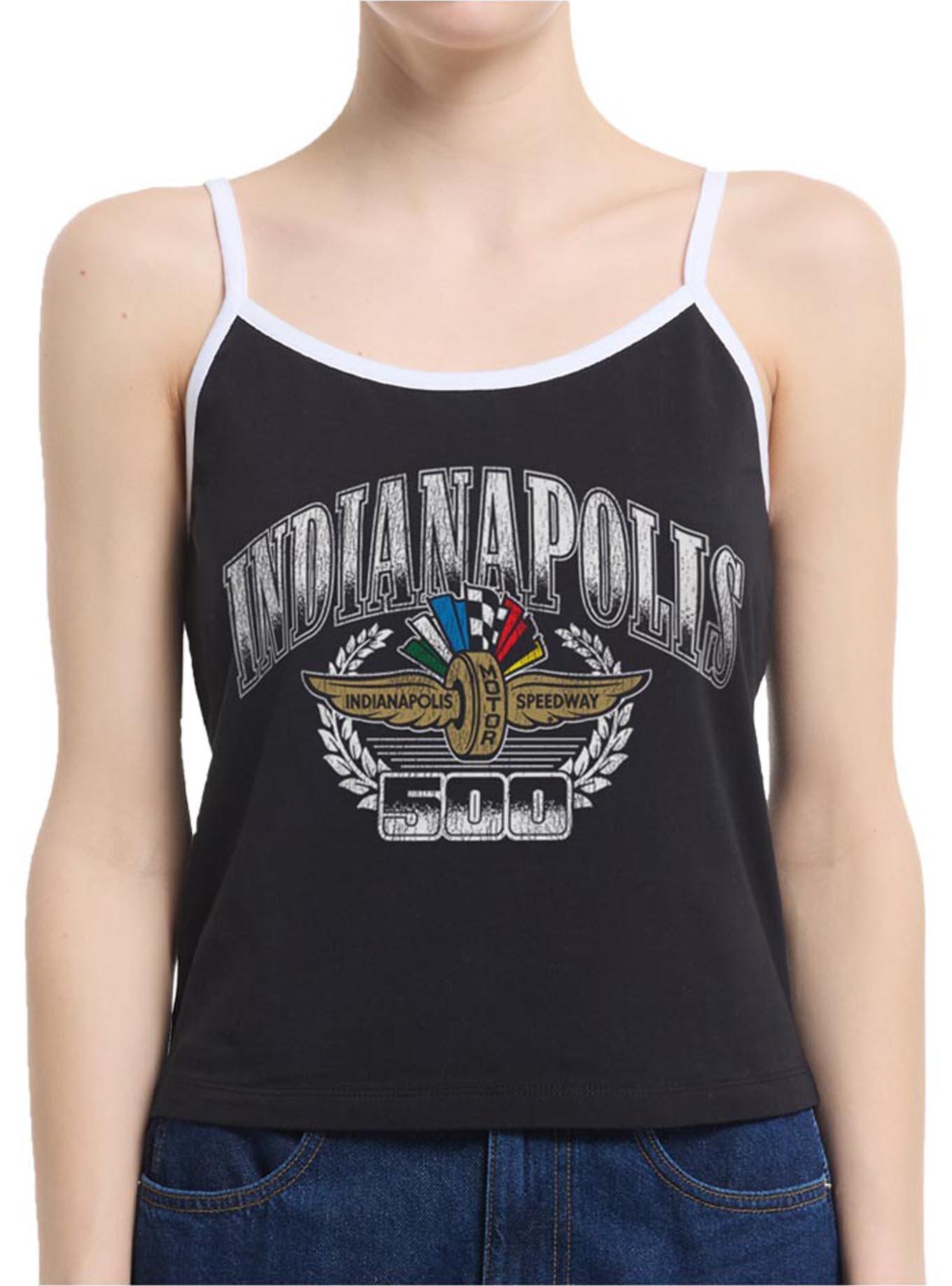 Indianapolis 500 Regal Crest Womens Cami, BLACK, hi-res