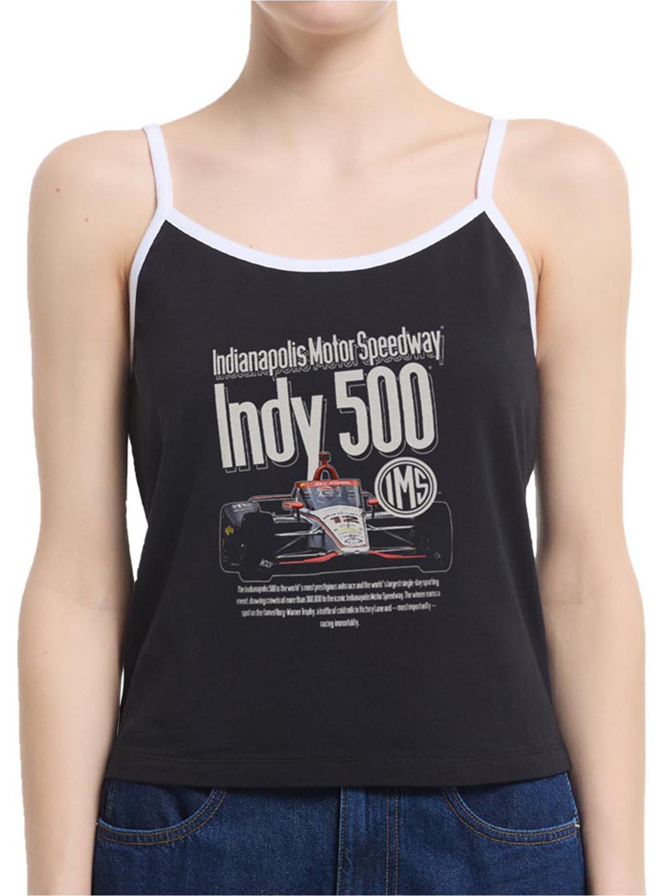 Indianapolis 500 Cover Ad Womens Cami, BLACK, hi-res