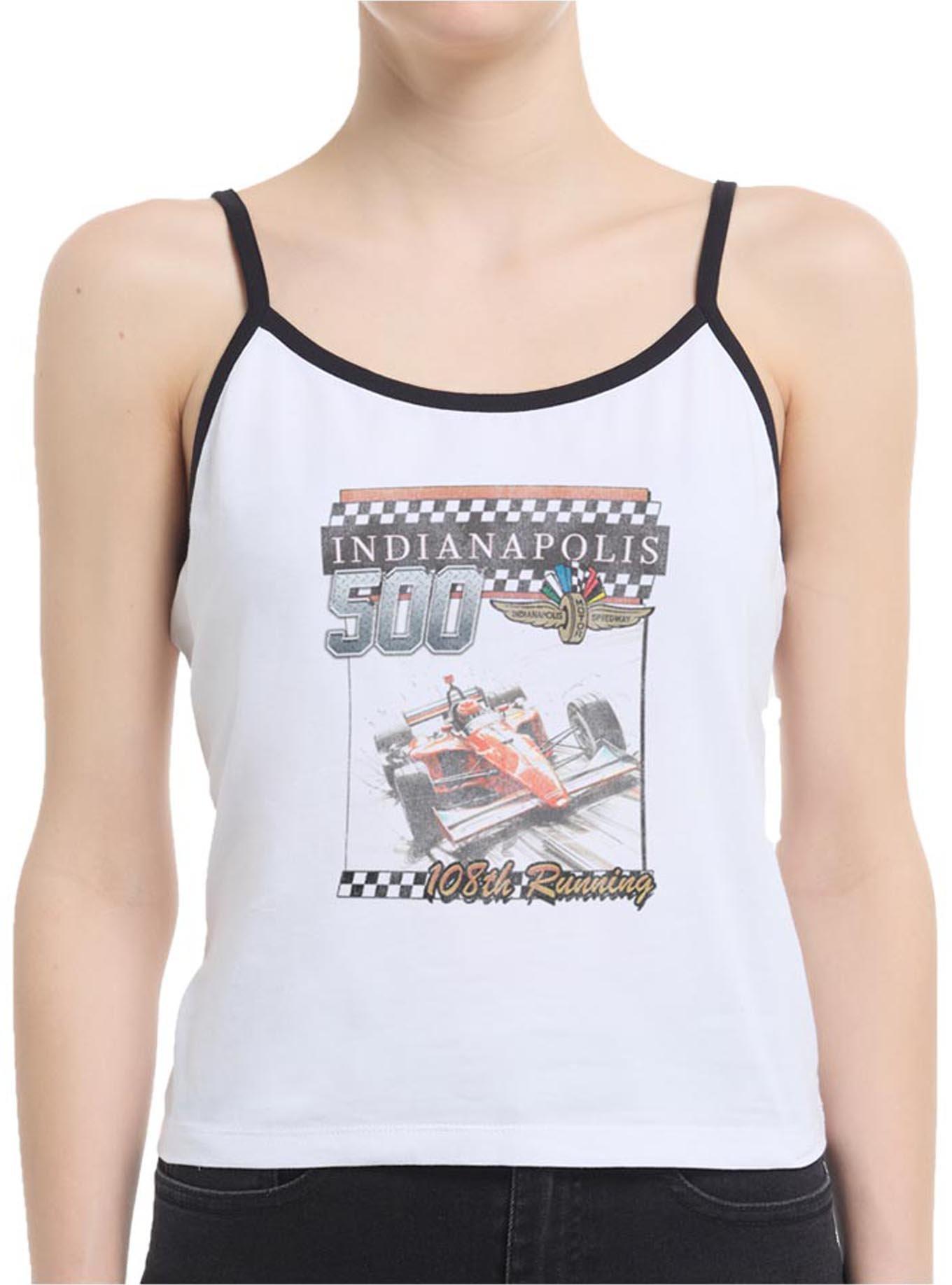 Indianapolis 500 108Th Running Womens Cami, WHITE, hi-res