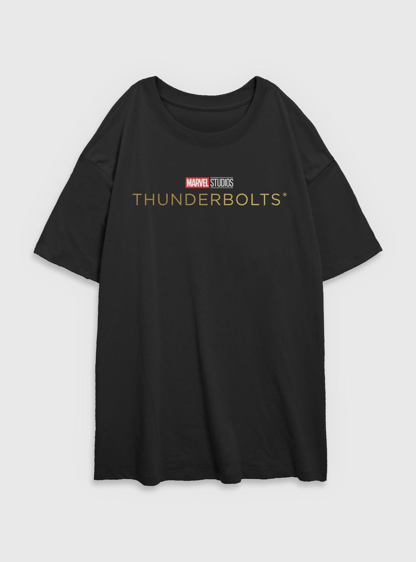 Marvel Thunderbolts* Logo Womens Oversized T-Shirt, , hi-res