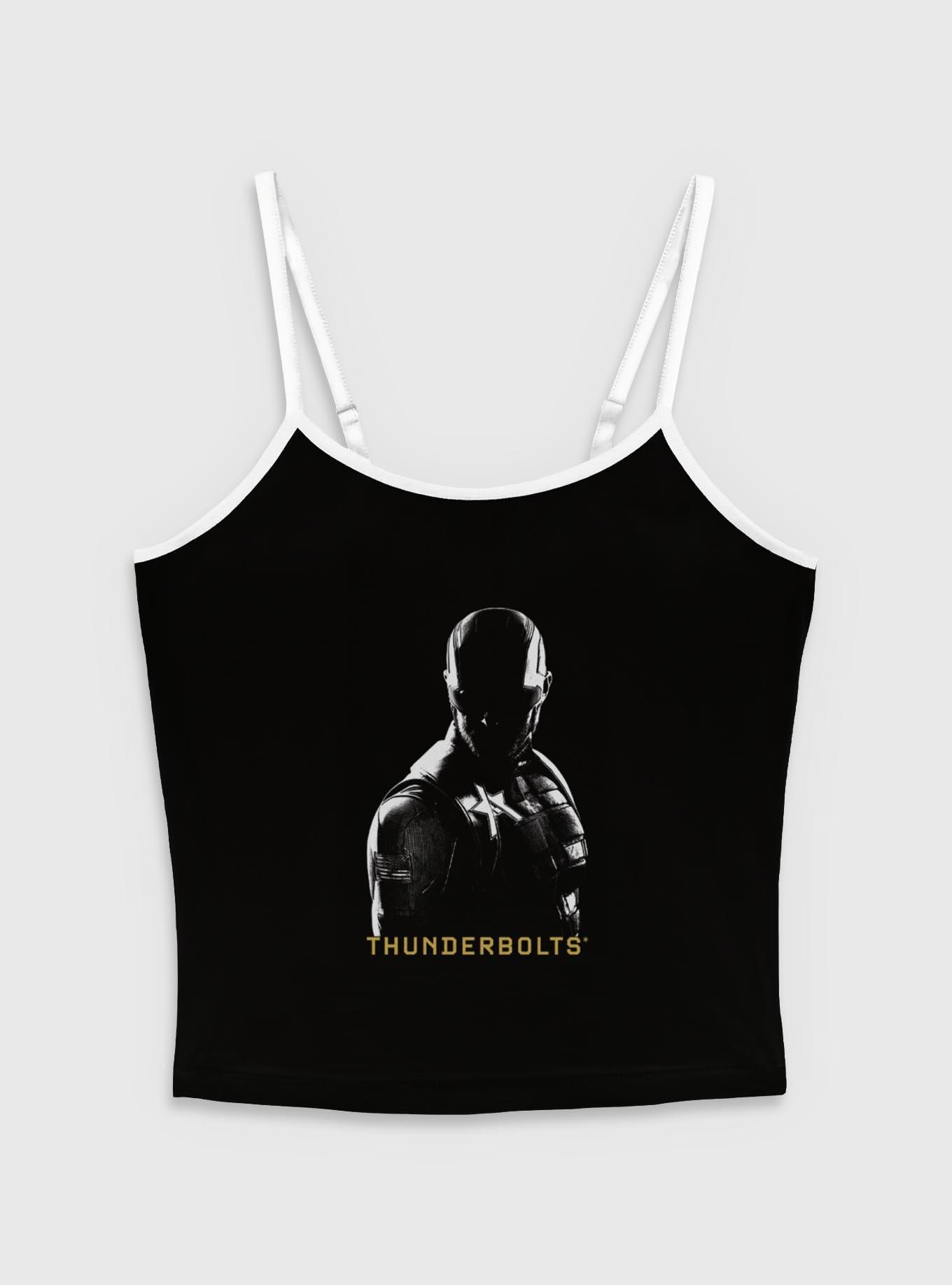 Marvel Thunderbolts* John Walker U.S. Agent In Shadows Womens Cami, BLACK, hi-res