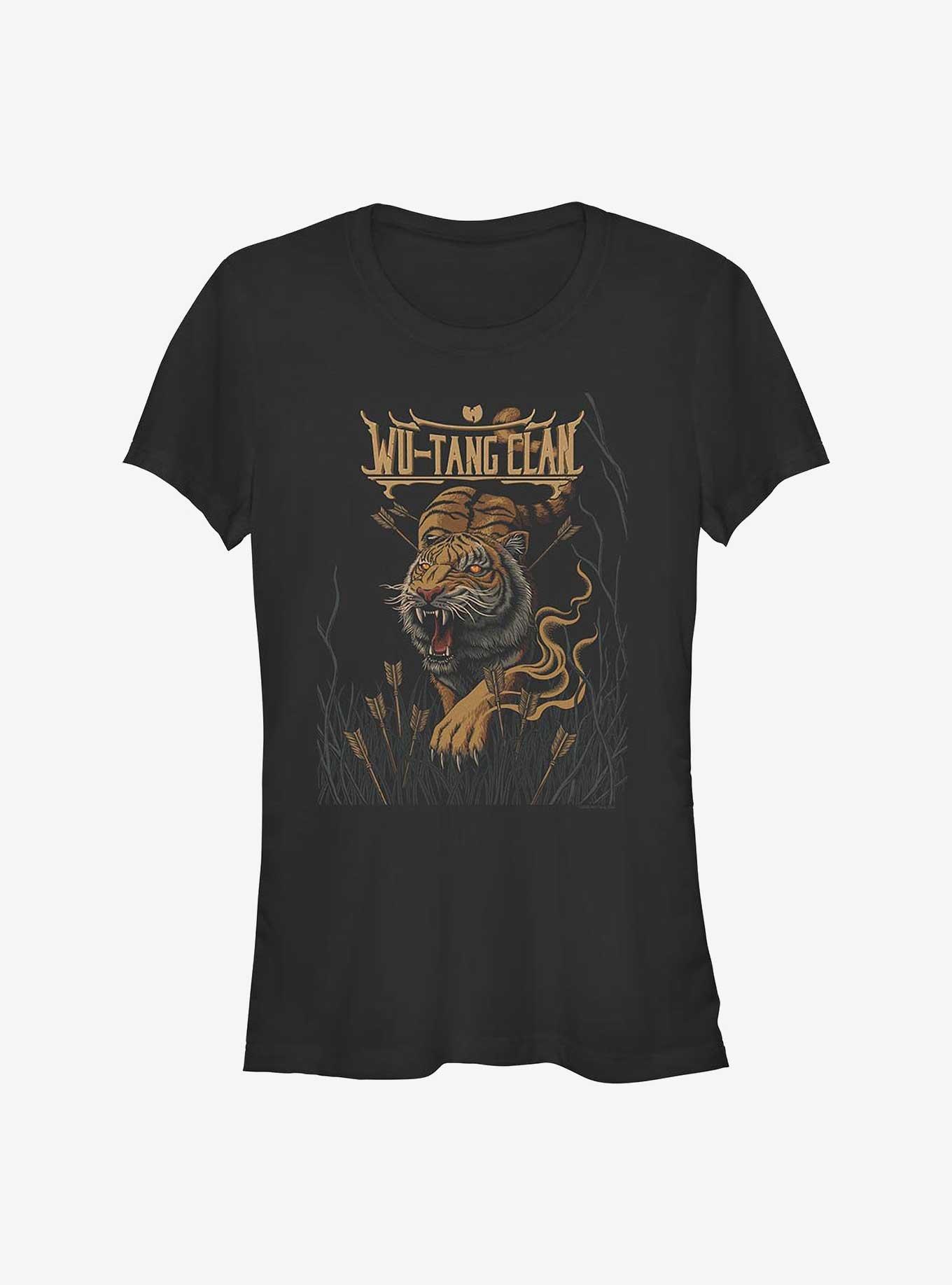 Wu-Tang Tiger And Arrows Girls T-Shirt, , hi-res