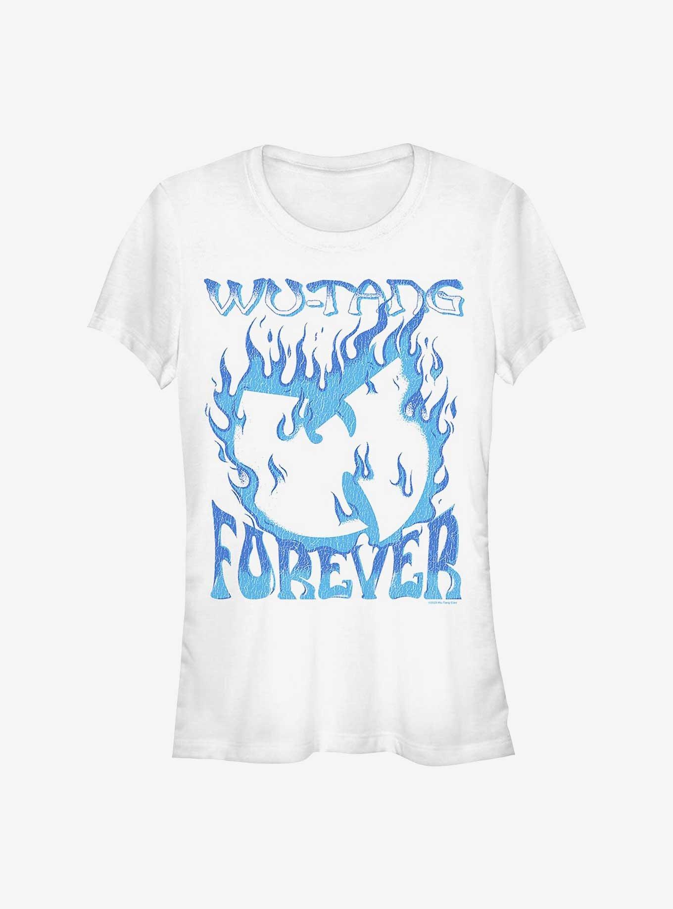 Wu-Tang Forever Blue Fire Girls T-Shirt, , hi-res