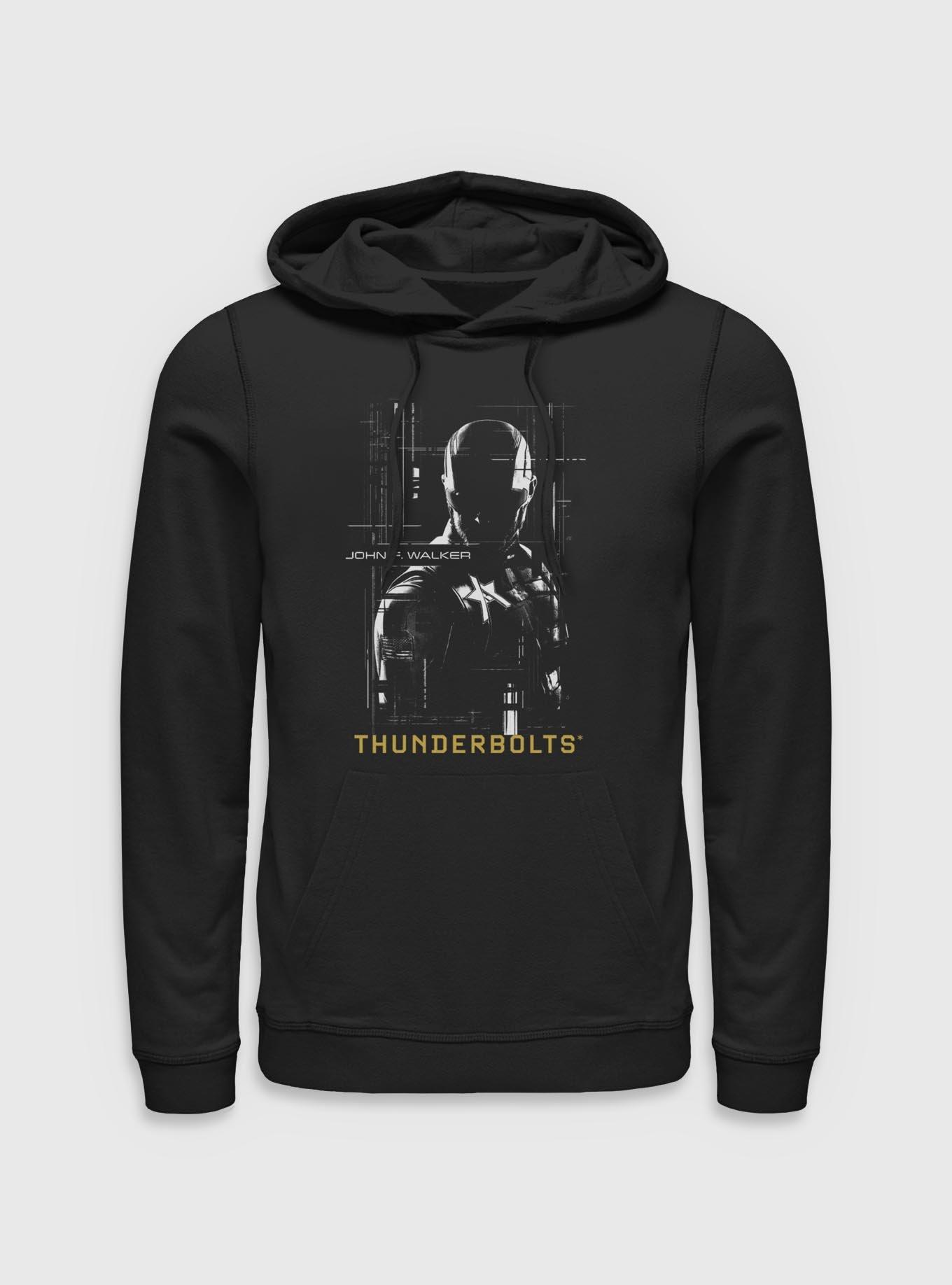 Marvel Thunderbolts* John Walker U.S. Agent Silhouette Hoodie, , hi-res