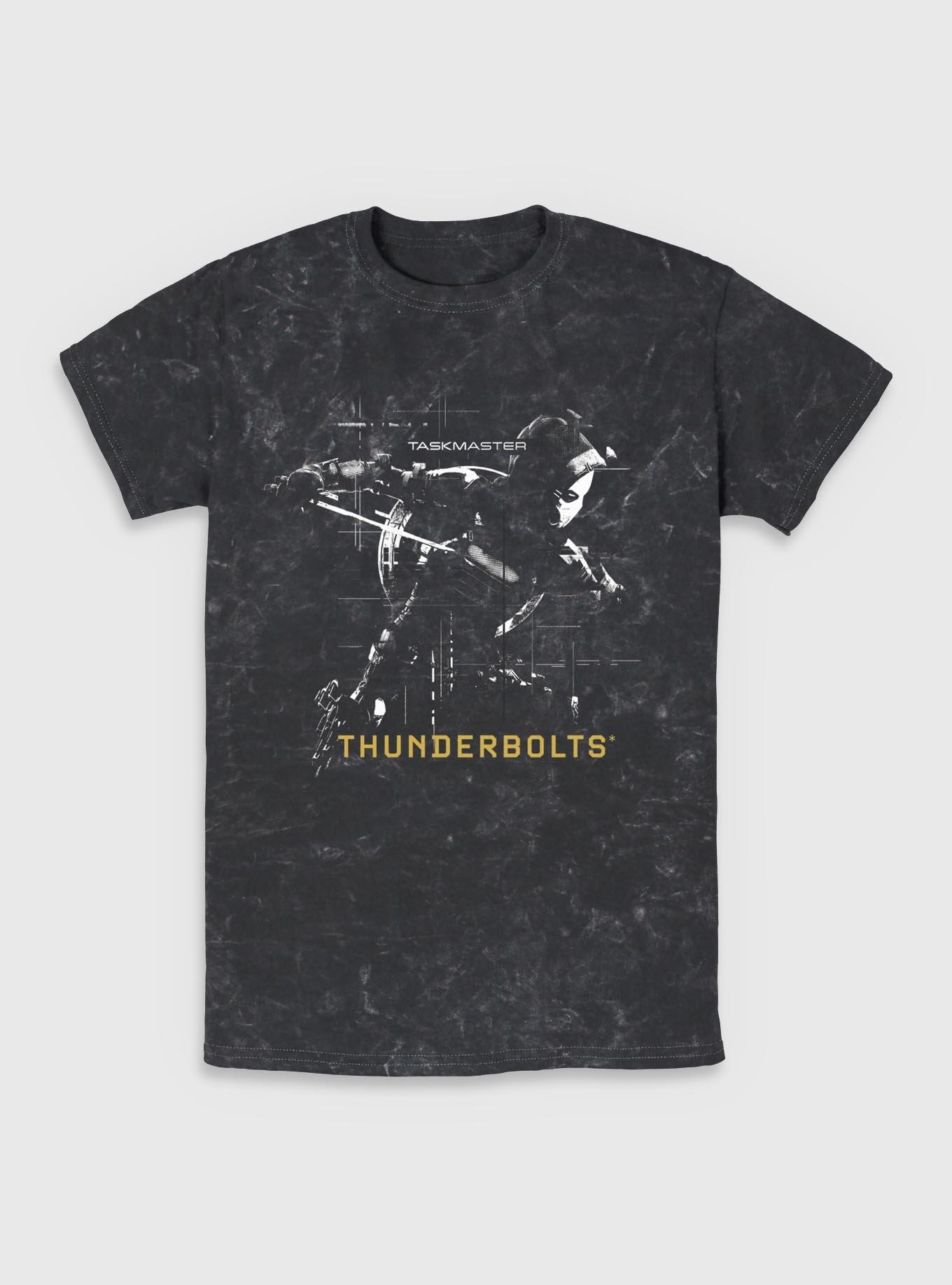 Marvel Thunderbolts* Taskmaster Silhouette Mineral Wash T-Shirt, , hi-res