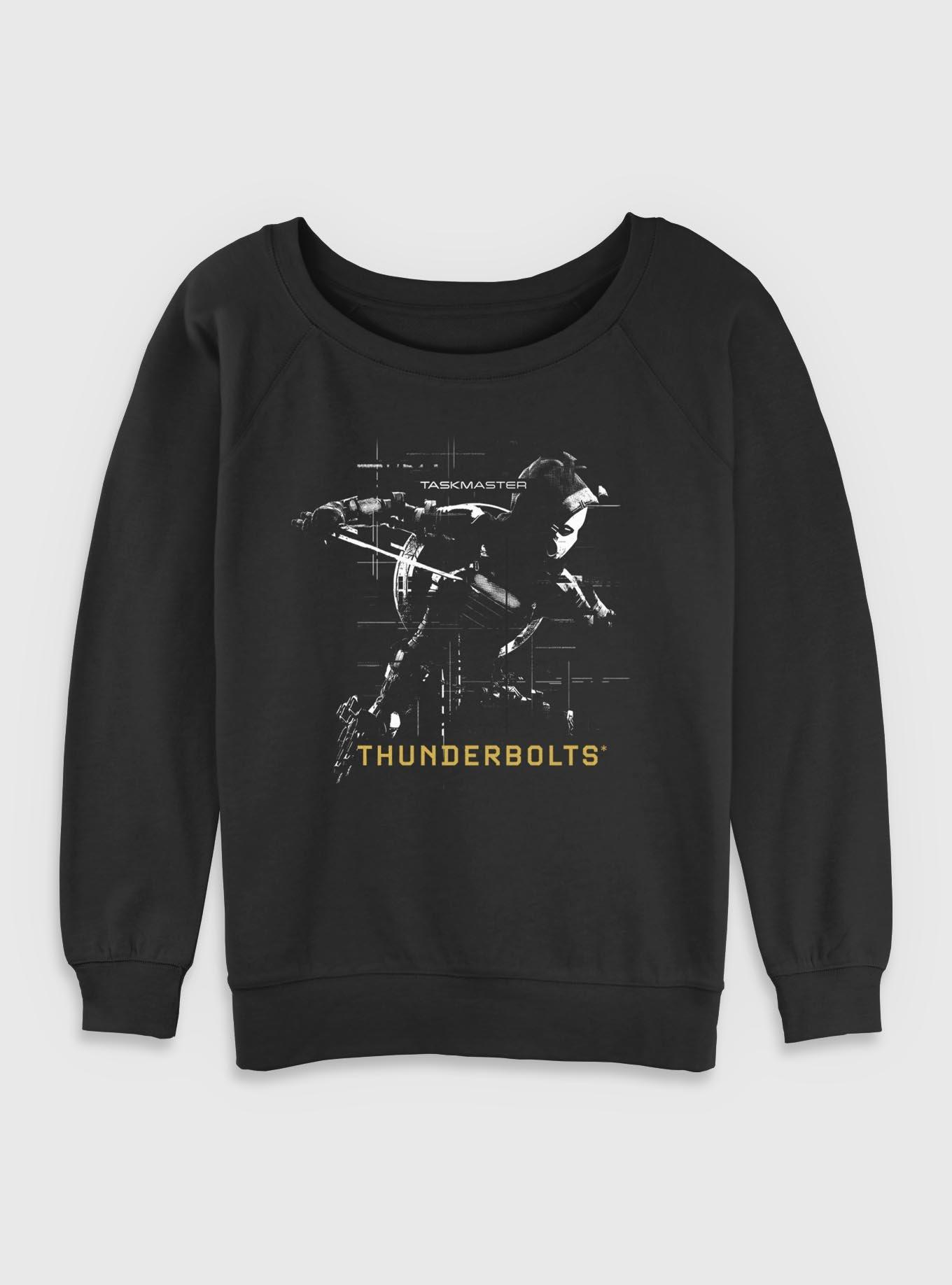 Marvel Thunderbolts* Taskmaster Silhouette Womens Slouchy Sweatshirt, , hi-res