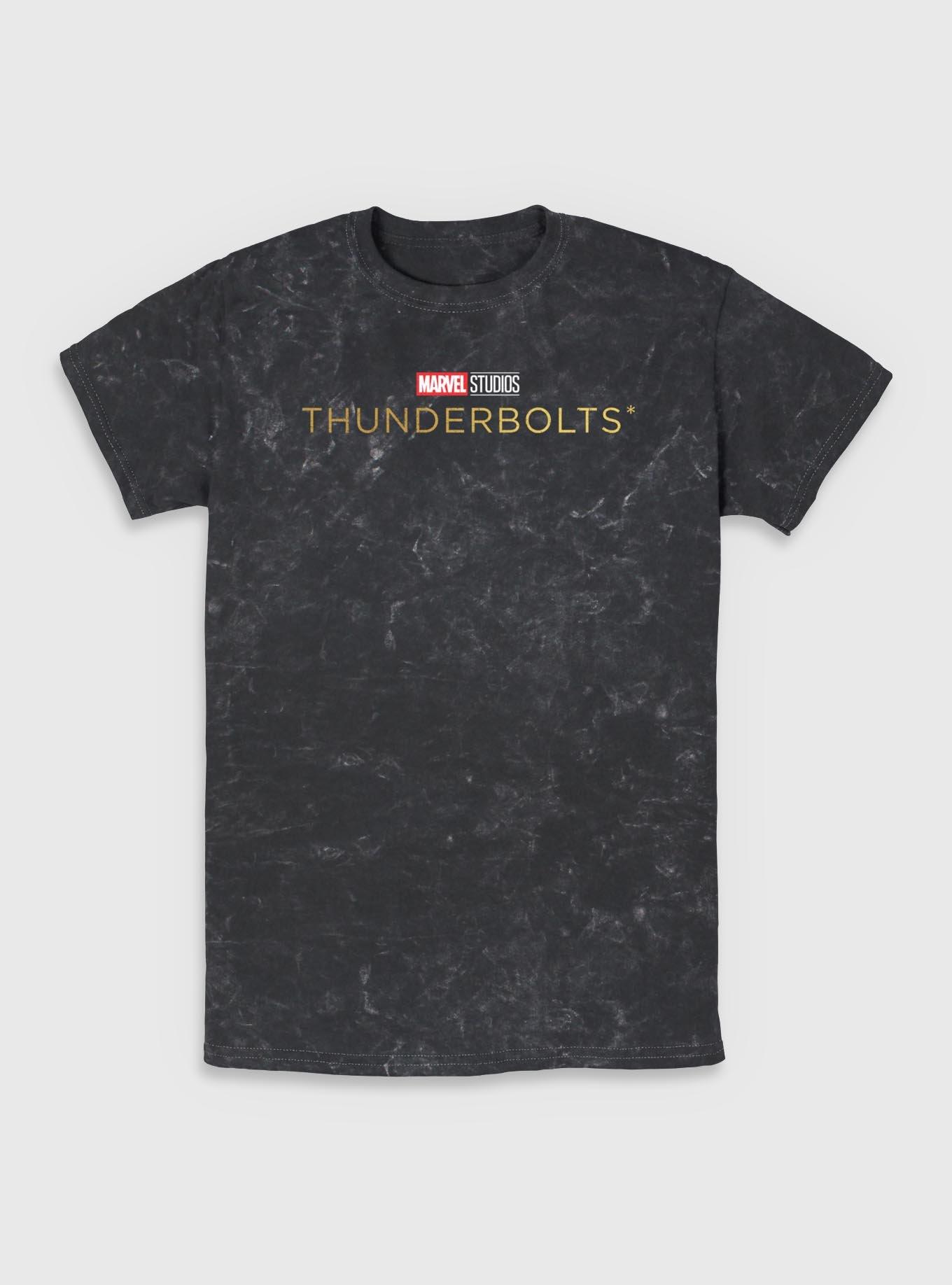 Marvel Thunderbolts* Logo Mineral Wash T-Shirt, , hi-res