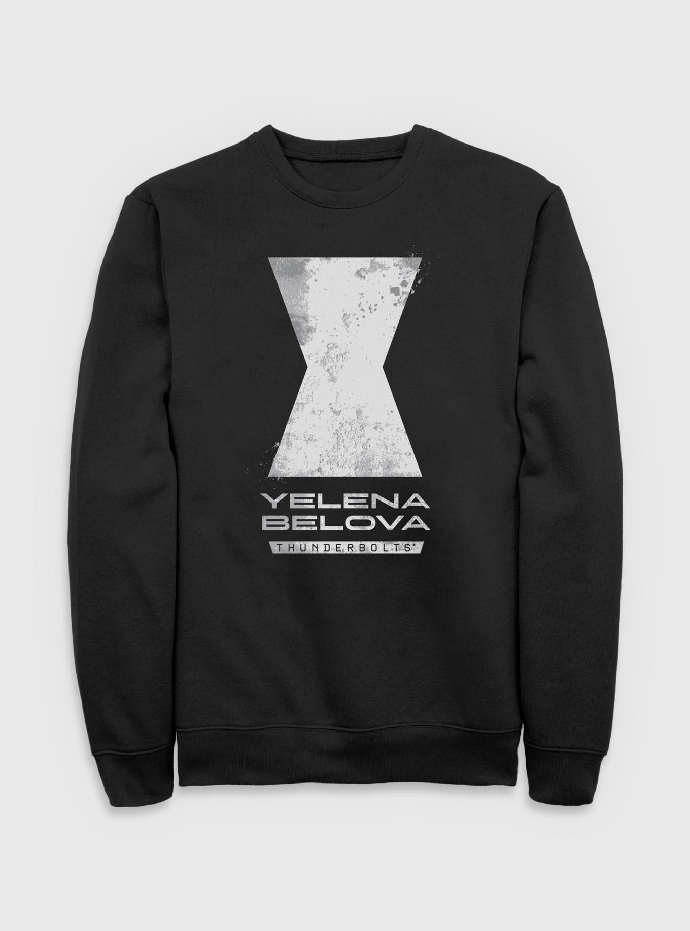 Marvel Thunderbolts* Yelena Belova Logo Sweatshirt, BLACK, hi-res