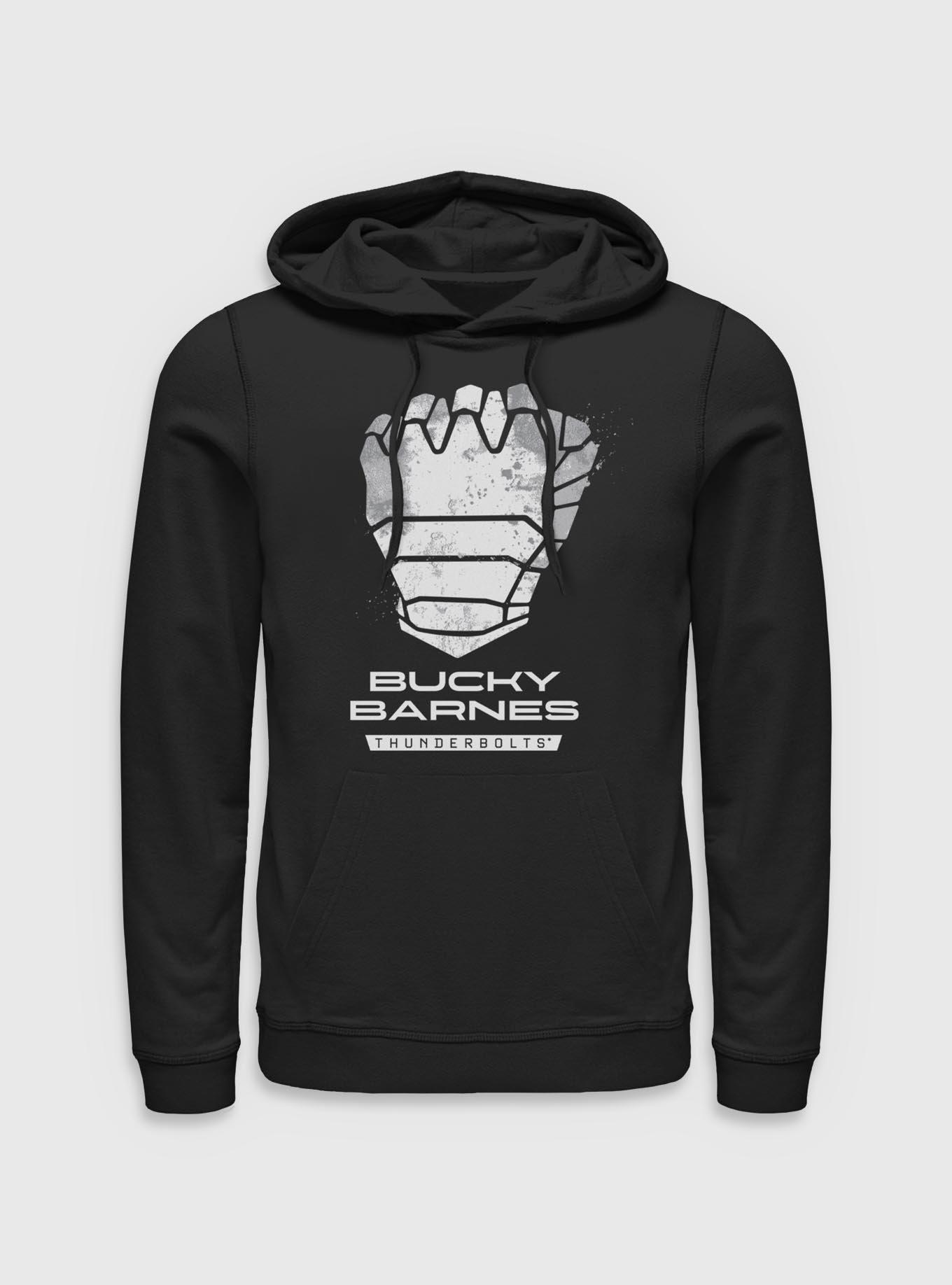 Marvel Thunderbolts* Bucky Barnes Winter Soldier Logo Hoodie, , hi-res