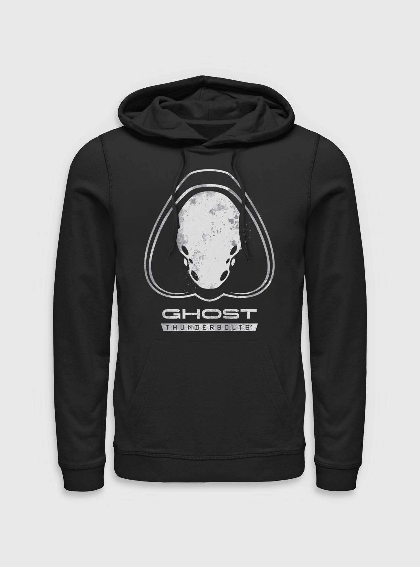 Marvel Thunderbolts* Ghost Logo Hoodie, , hi-res