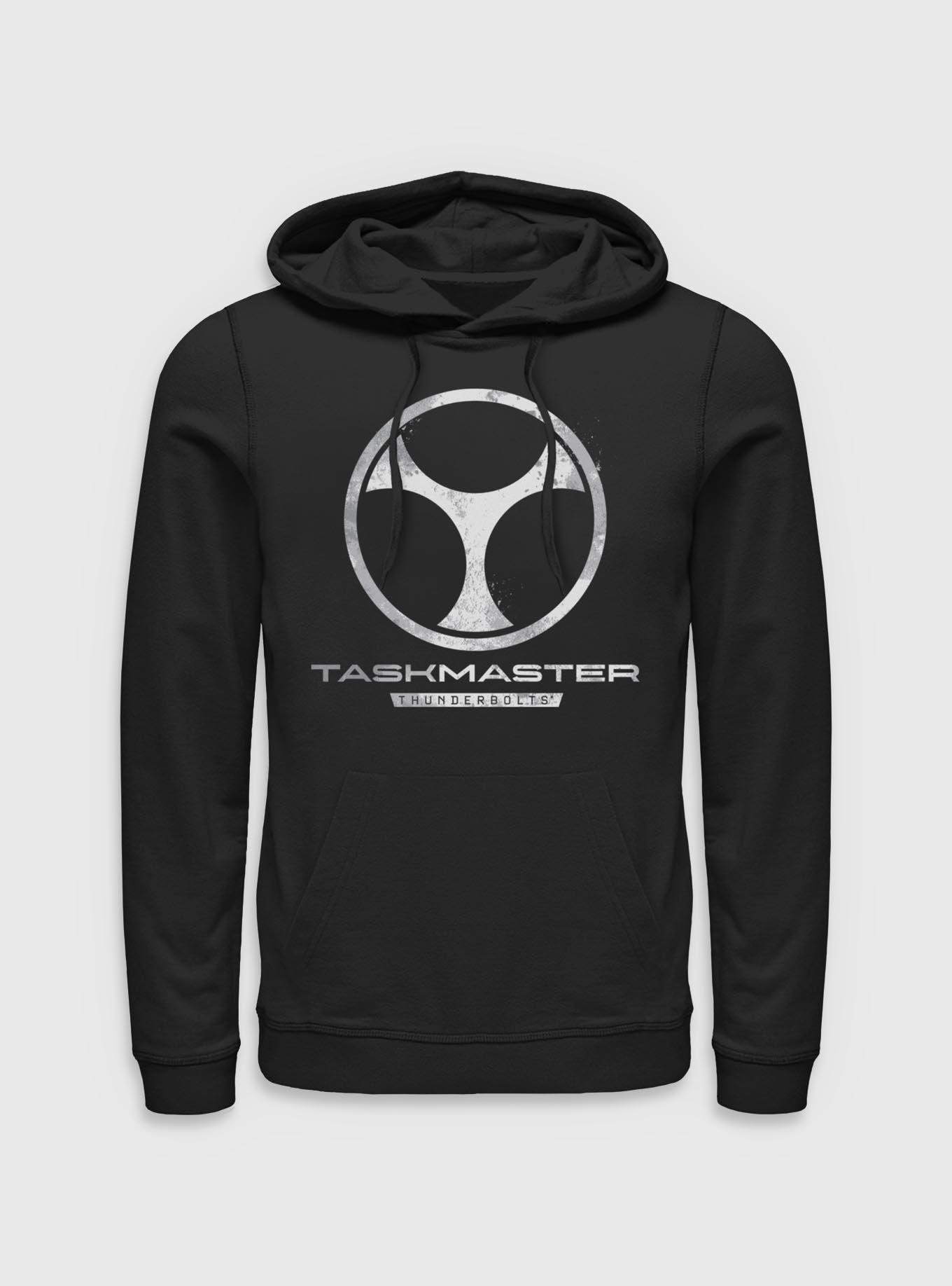 Marvel Thunderbolts* Taskmaster Logo Hoodie, BLACK, hi-res