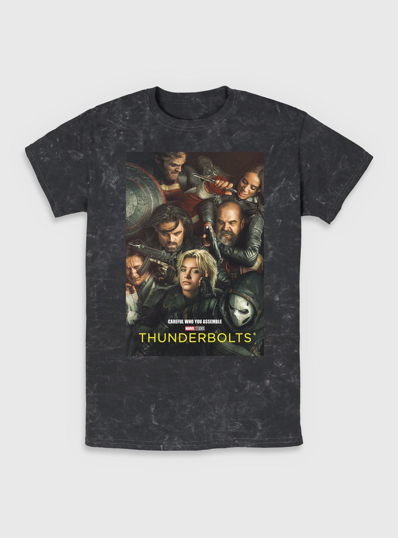 Marvel Thunderbolts* Team Poster T-Shirt, BLACK, hi-res