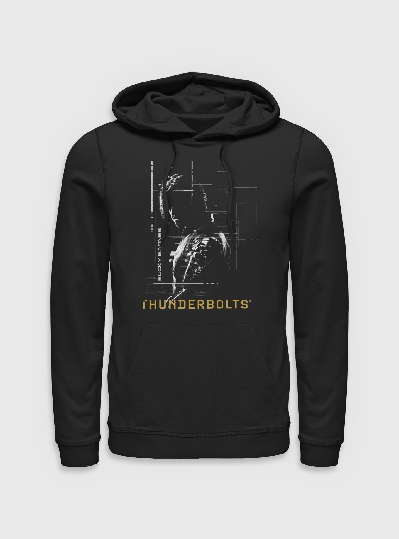 Marvel Thunderbolts* Bucky Barnes Winter Soldier Silhouette Hoodie, , hi-res