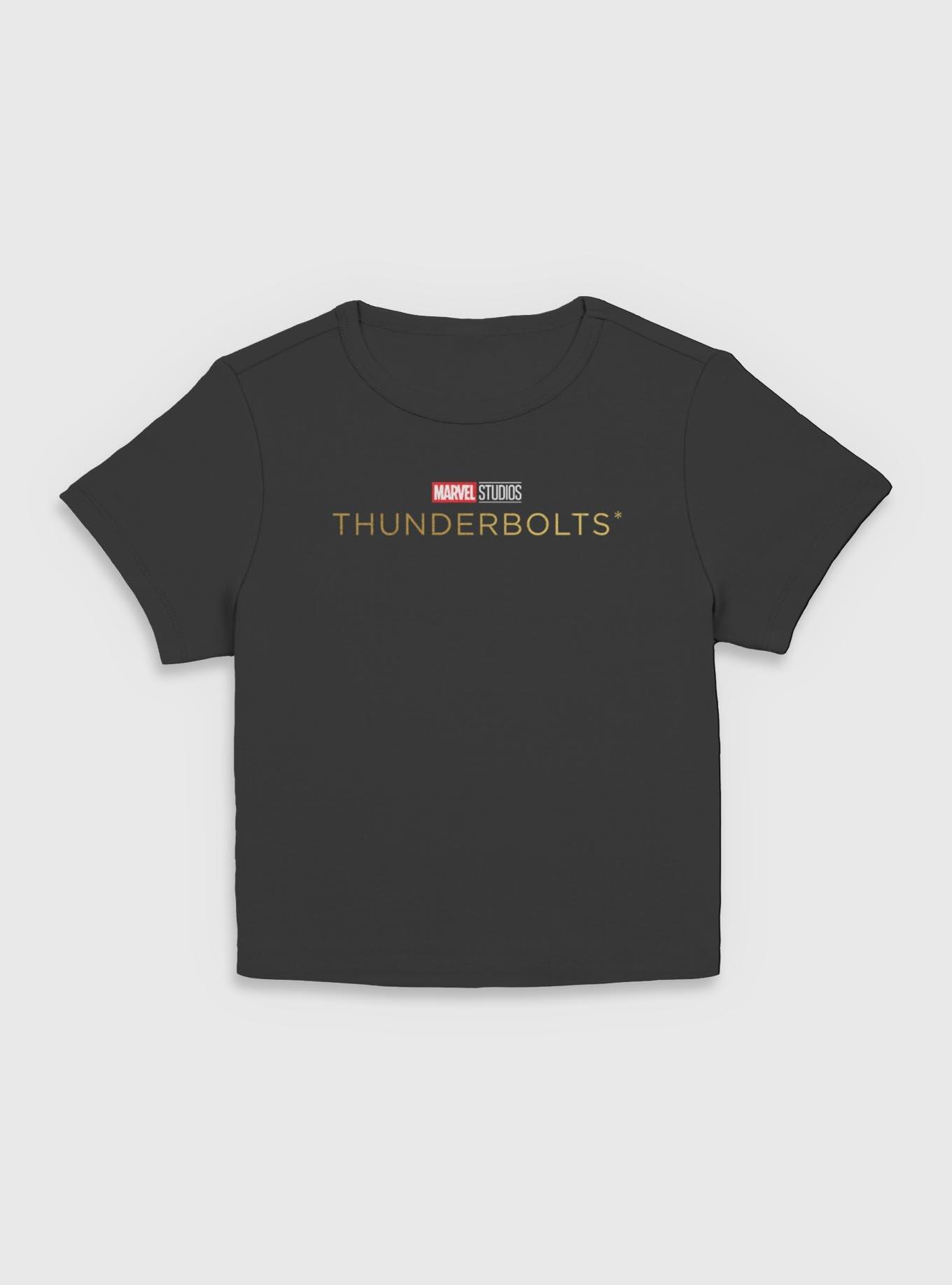 Marvel Thunderbolts* Logo Women Baby T-Shirt, BLACK, hi-res