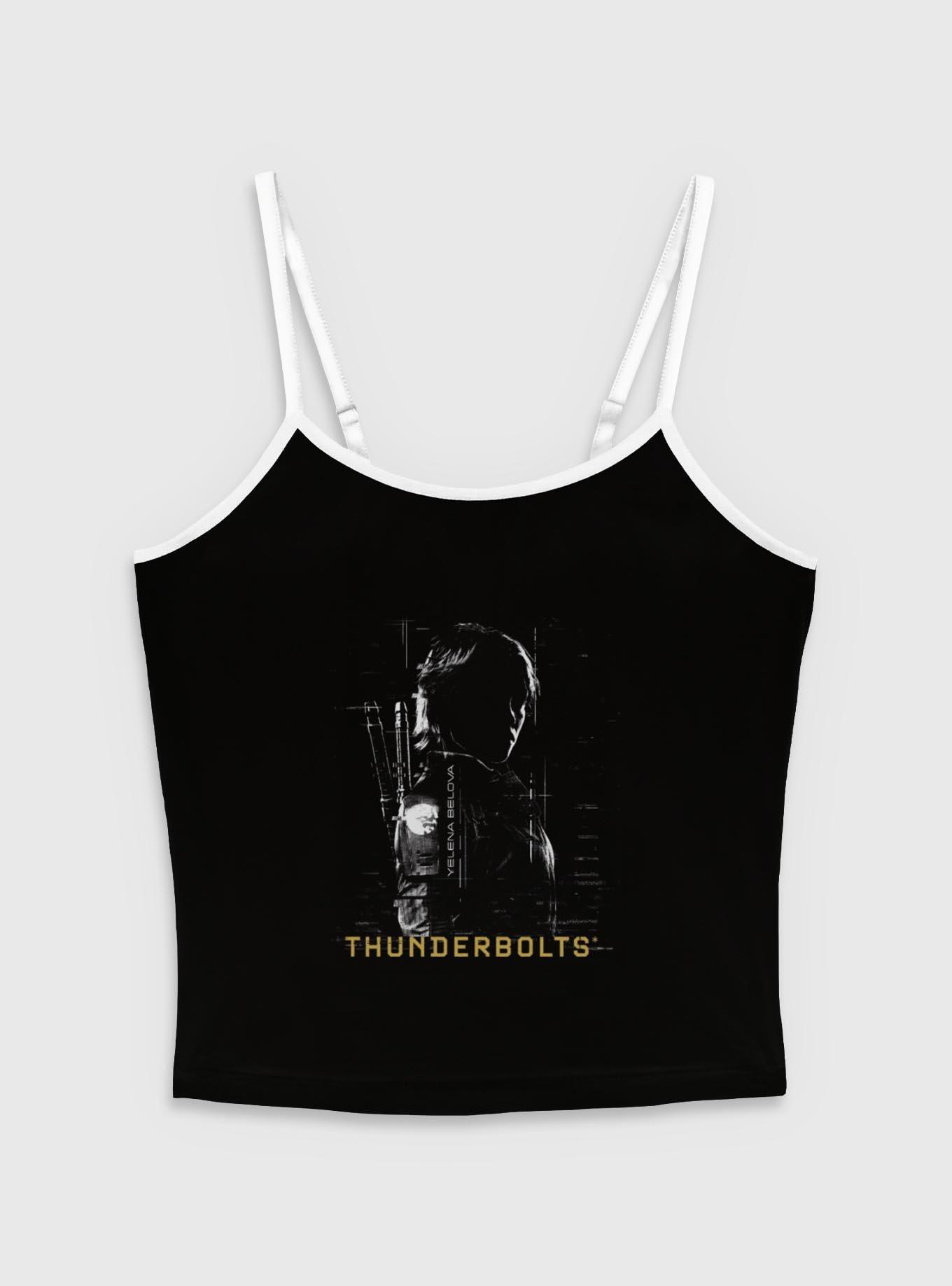 Marvel Thunderbolts* Yelena Silhouette Womens Cami, BLACK, hi-res
