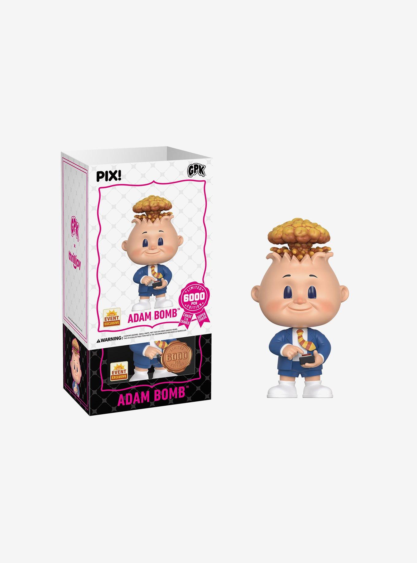 Thrilljoy Garbage Pail Kids Pix! Adam Bomb Collectible Figure