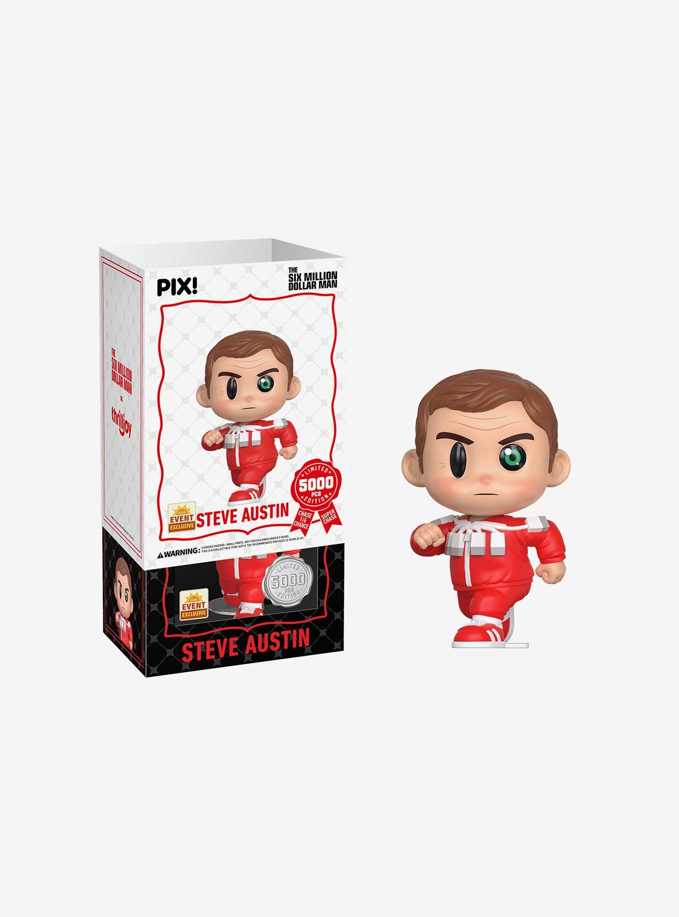 Thrilljoy The Six Million Dollar Man Pix! Steve Austin Collectible Figure, , hi-res