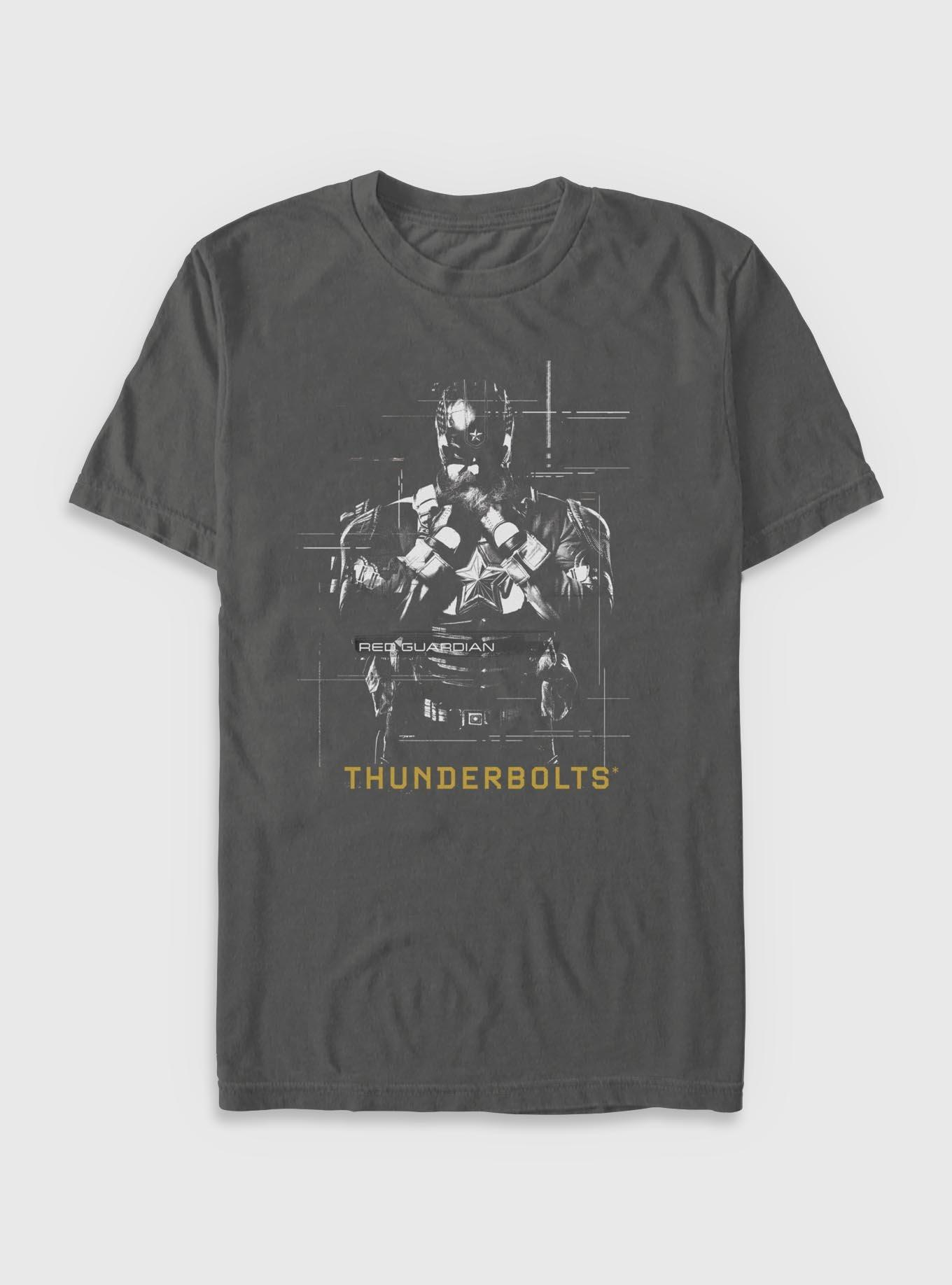 Marvel Thunderbolts* Red Guardian Silhouette Garment Dye T-Shirt, PEPPER, hi-res
