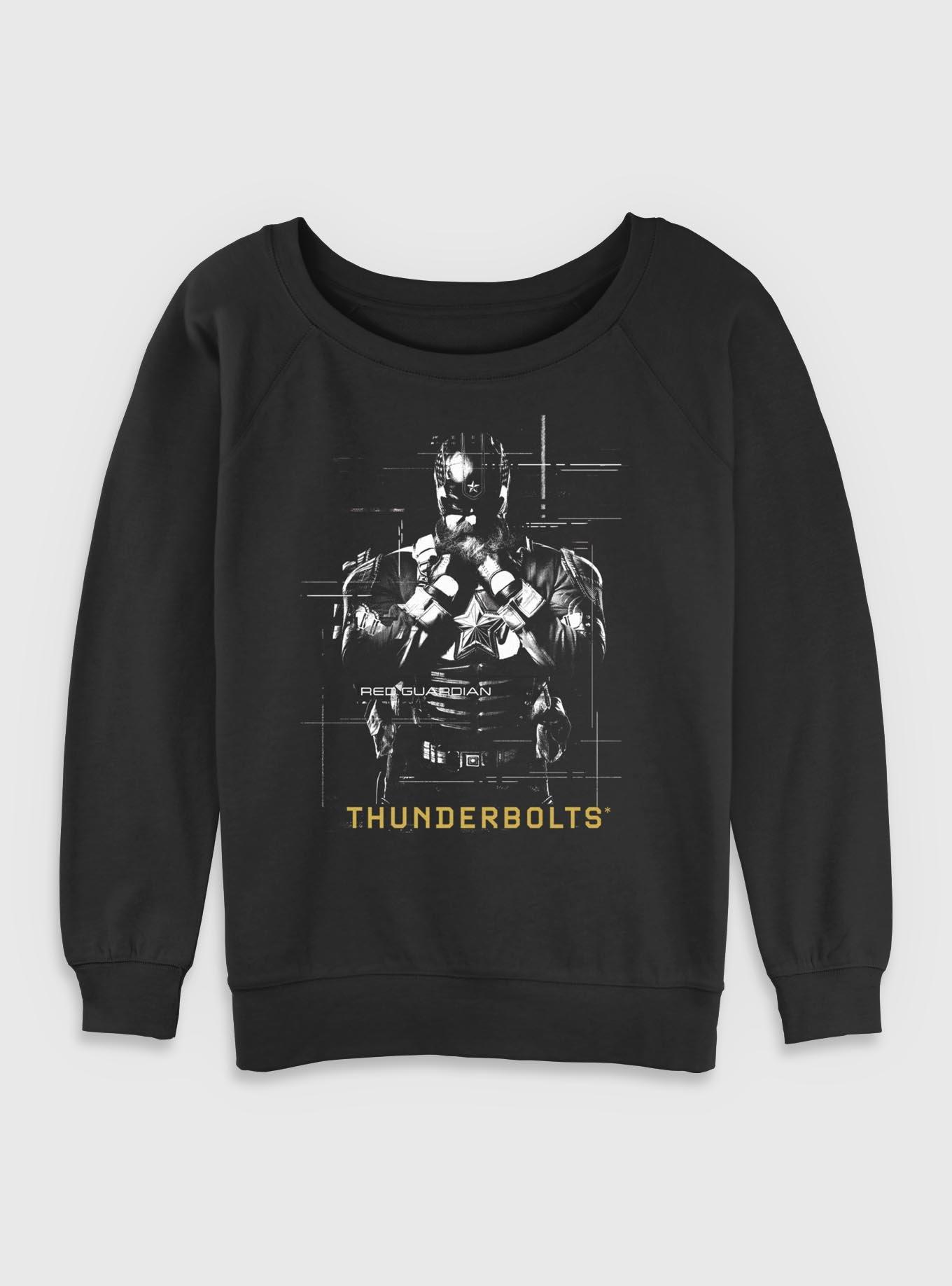 Marvel Thunderbolts* Red Guardian Silhouette Womens Slouchy Sweatshirt, , hi-res