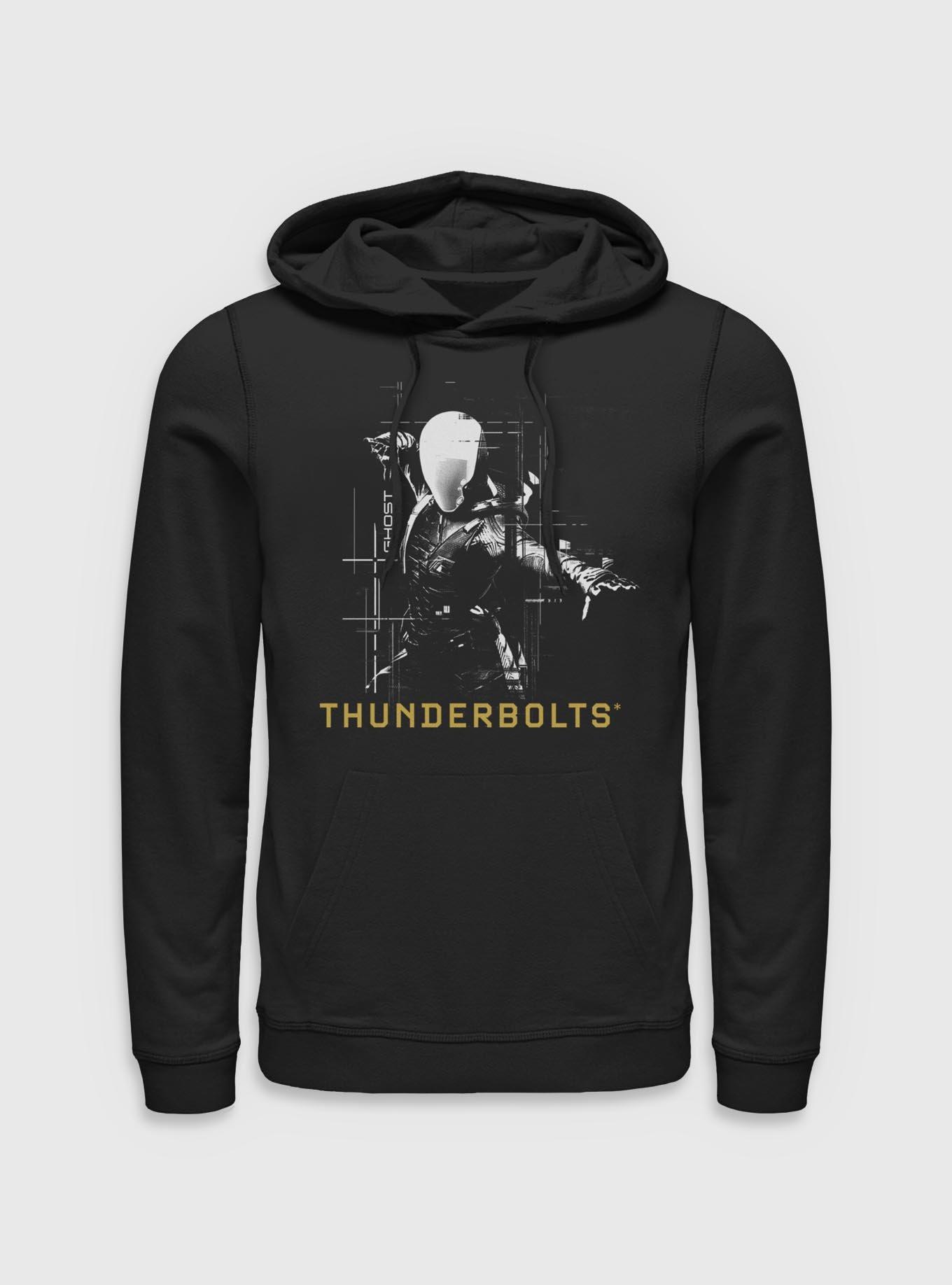 Marvel Thunderbolts* Ghost Silhouette Hoodie, , hi-res
