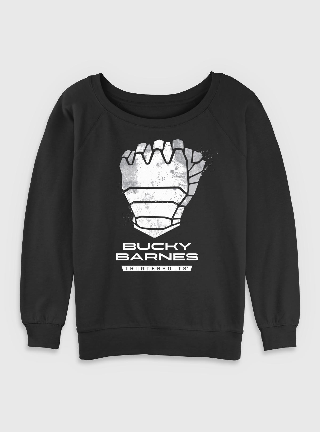 Marvel Thunderbolts* Bucky Barnes Winter Soldier Logo Womens Slouchy Sweatshirt, , hi-res