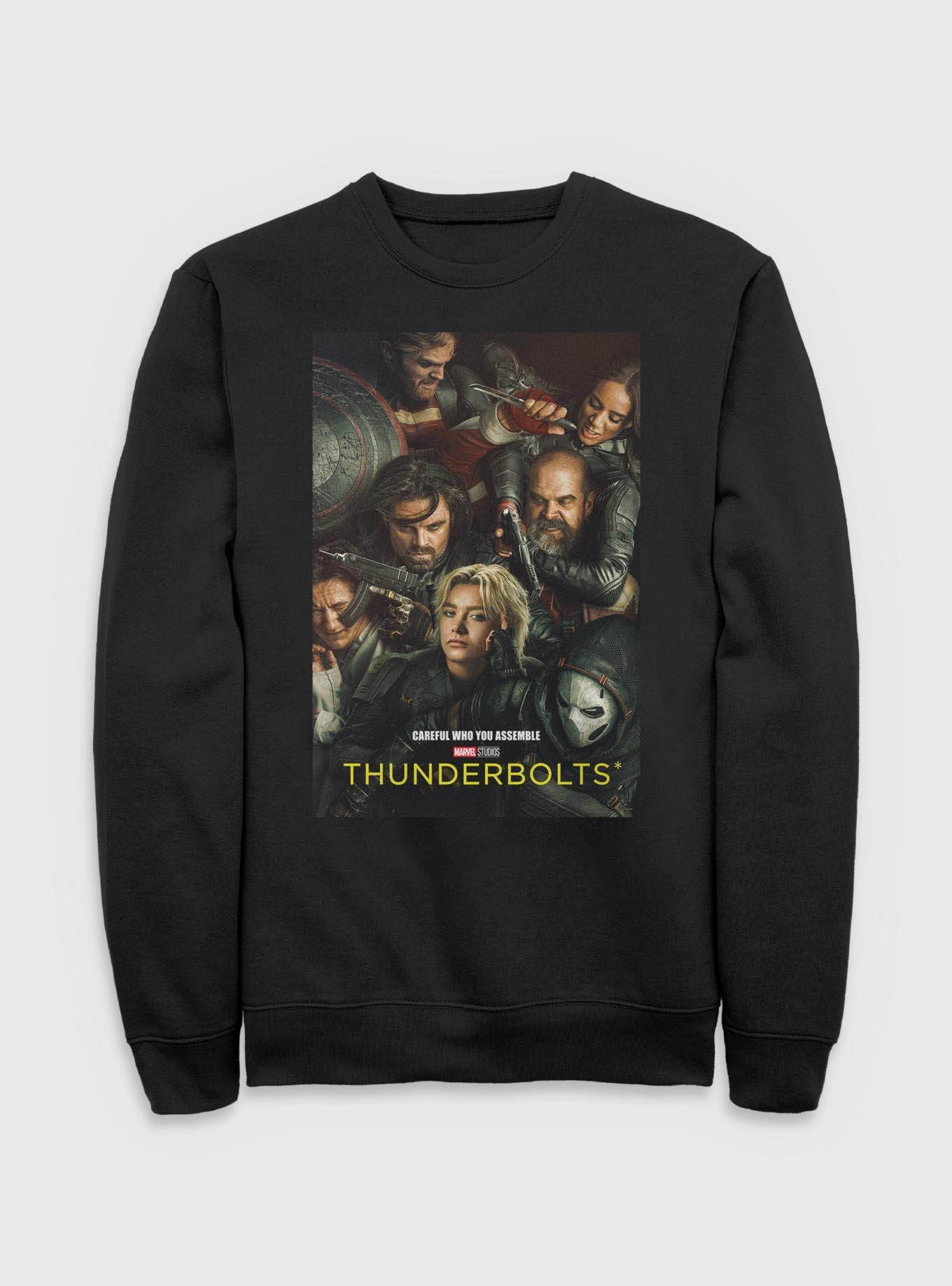 Marvel Thunderbolts* Team Poster Sweatshirt, , hi-res