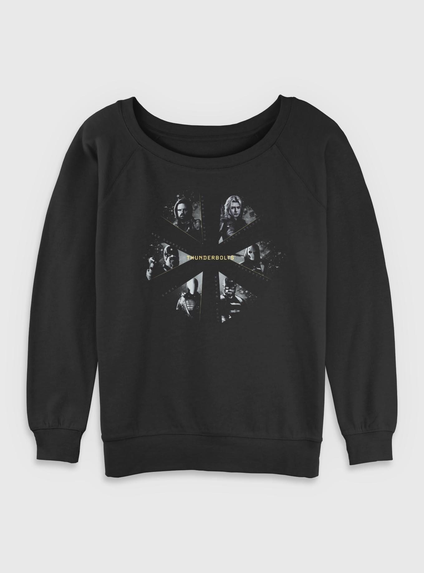 Marvel Thunderbolts* Team Womens Slouchy Sweatshirt, , hi-res