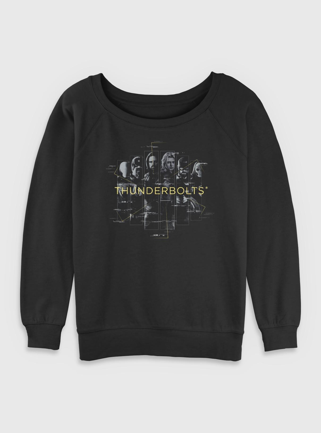 Marvel Thunderbolts* Team Members Womens Slouchy Sweatshirt, , hi-res