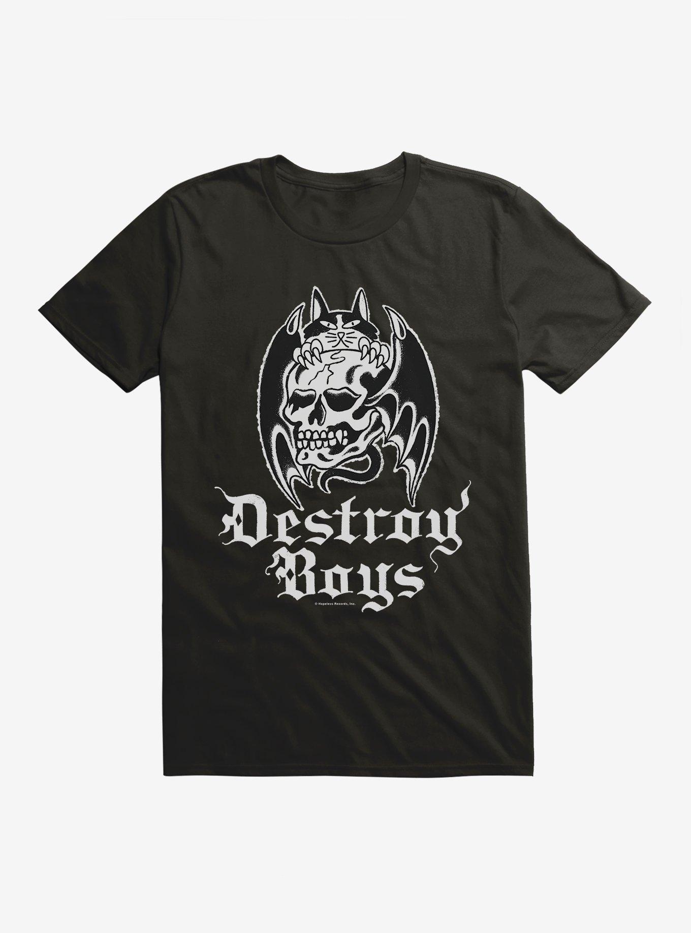 Destroy Boys Bonnie T-Shirt, BLACK, hi-res
