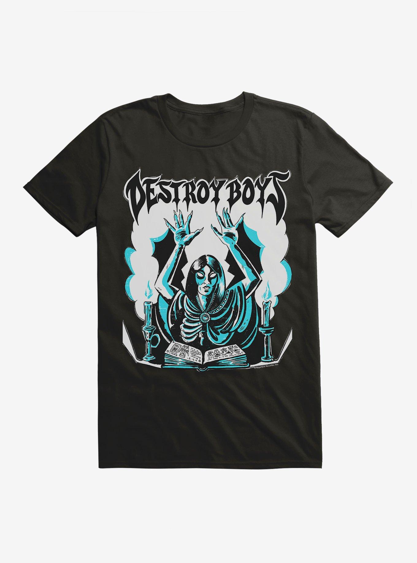 Destroy Boys Witch T-Shirt, BLACK, hi-res