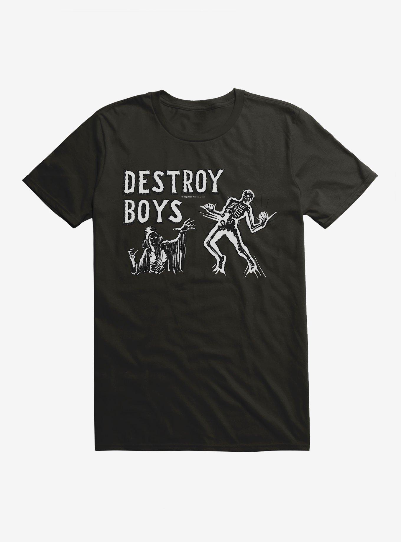 Destroy Boys Shock T-Shirt, BLACK, hi-res