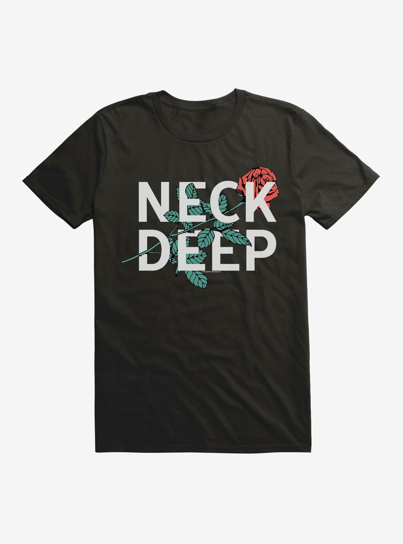 Neck Deep Rose T-Shirt, , hi-res
