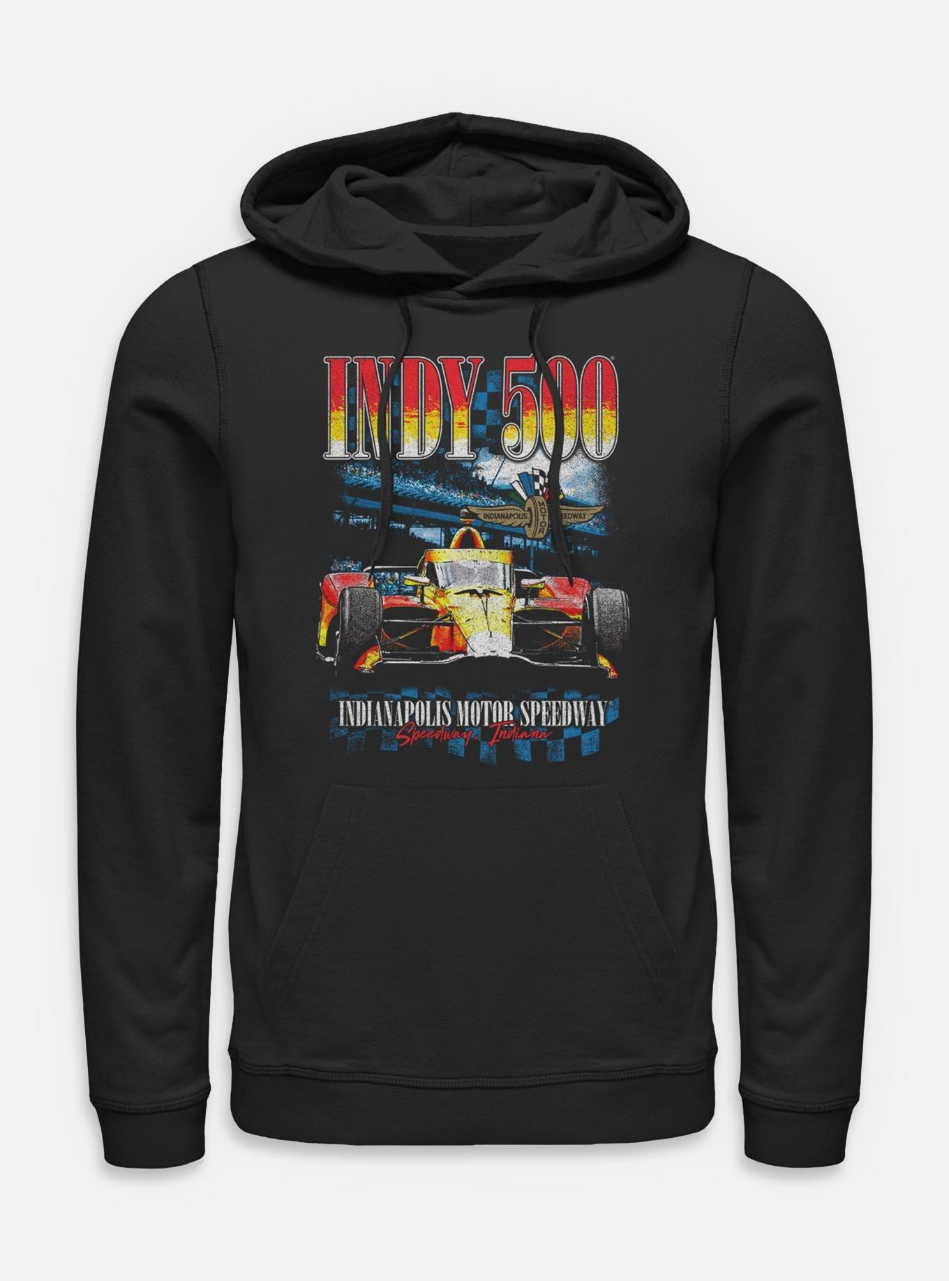 Indianapolis 500 Indy Crowd Hoodie, BLACK, hi-res