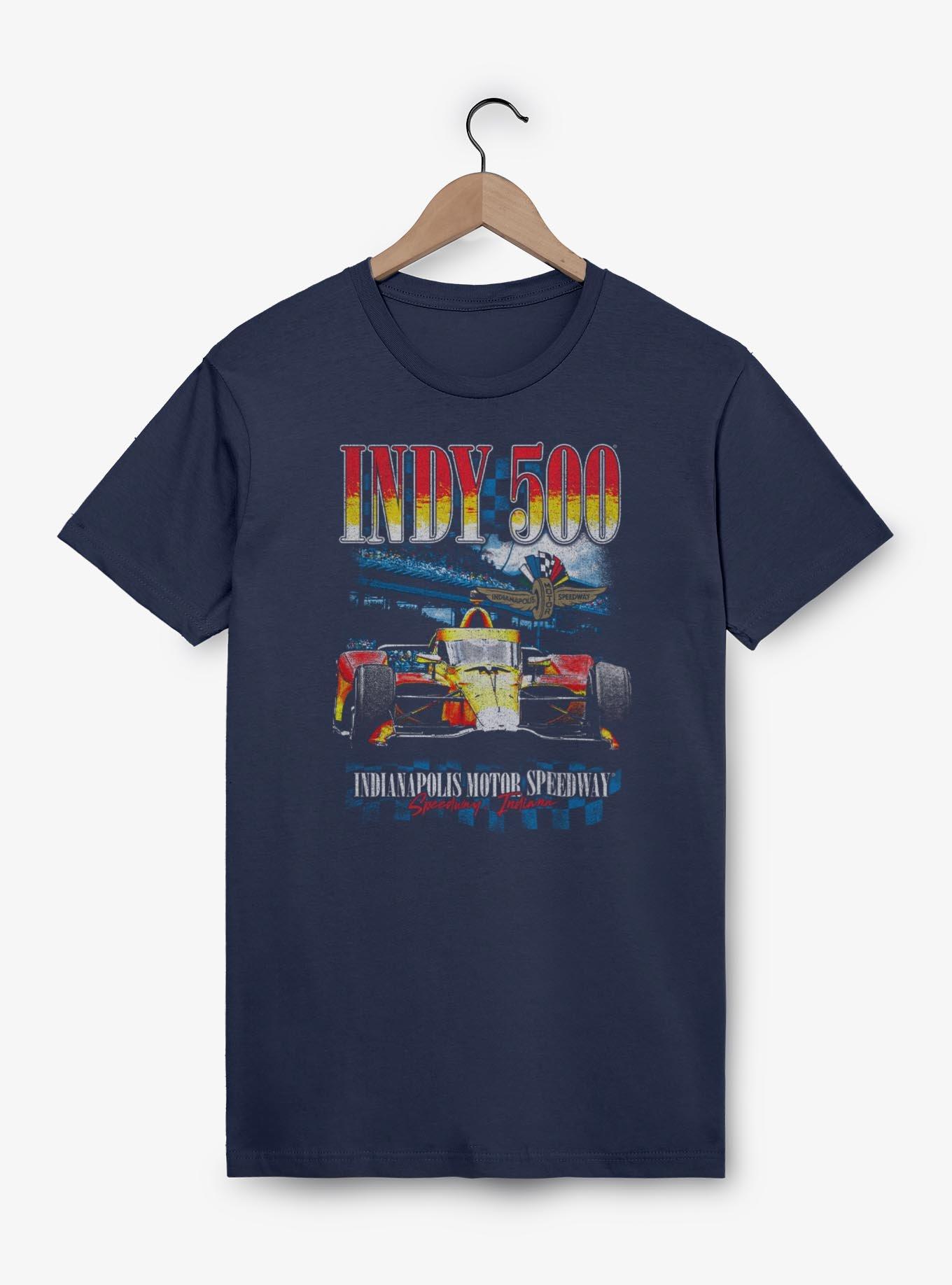 Indianapolis 500 Indy Crowd Garment Dye T-Shirt, TRUENAVY, hi-res