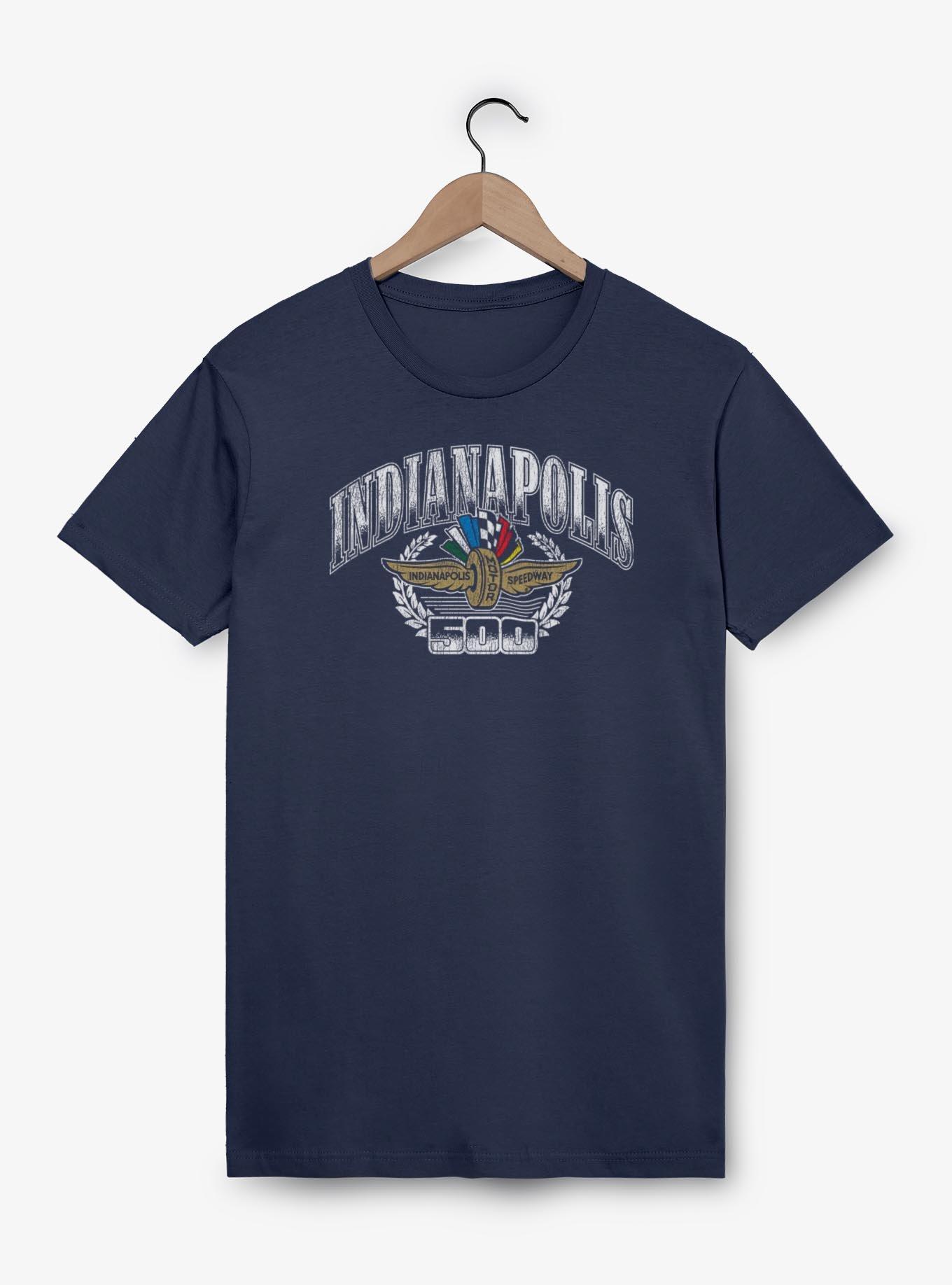 Indianapolis 500 Regal Crest T-Shirt, NAVY, hi-res
