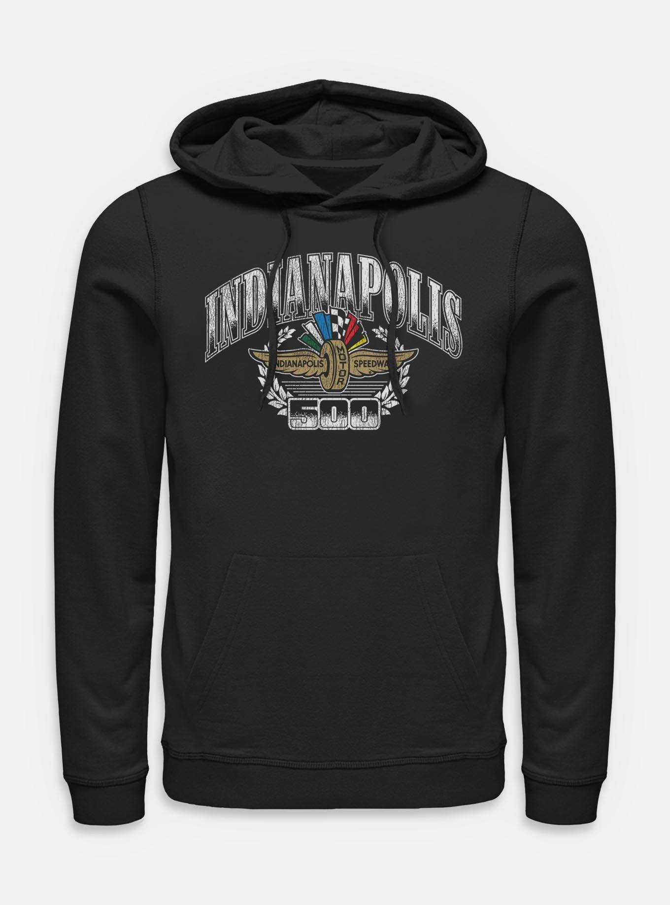 Indianapolis 500 Regal Crest Hoodie, BLACK, hi-res