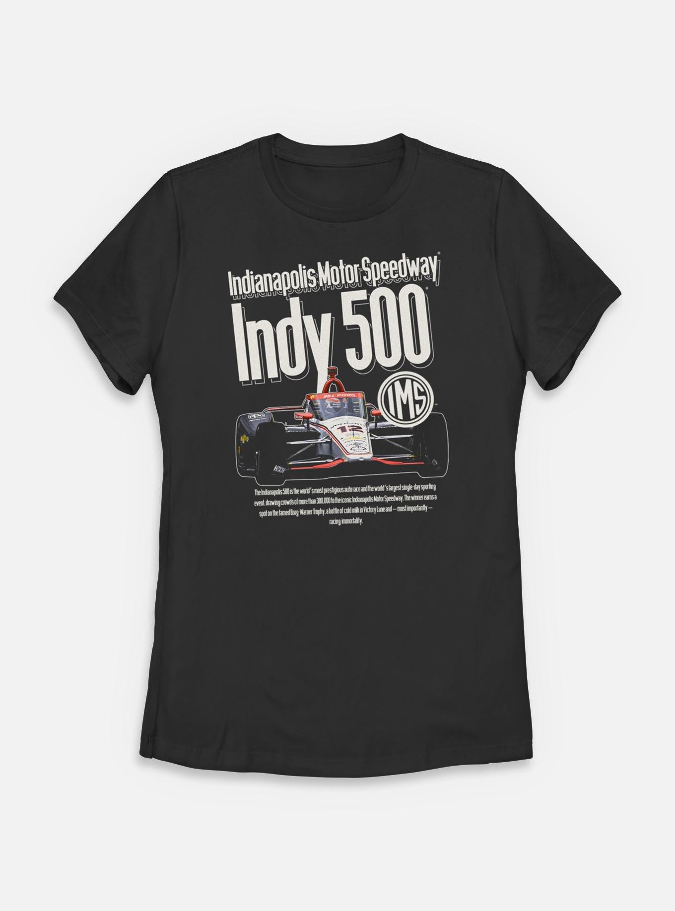 Indianapolis 500 Cover Ad Womens T-Shirt, BLACK, hi-res