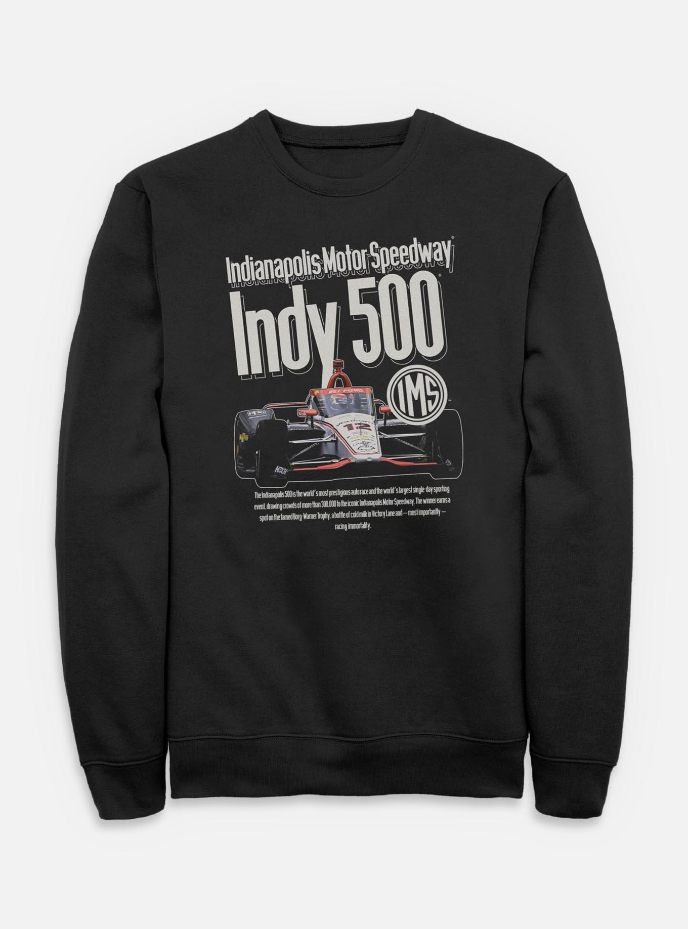 Indianapolis 500 Cover Ad Sweatshirt, BLACK, hi-res