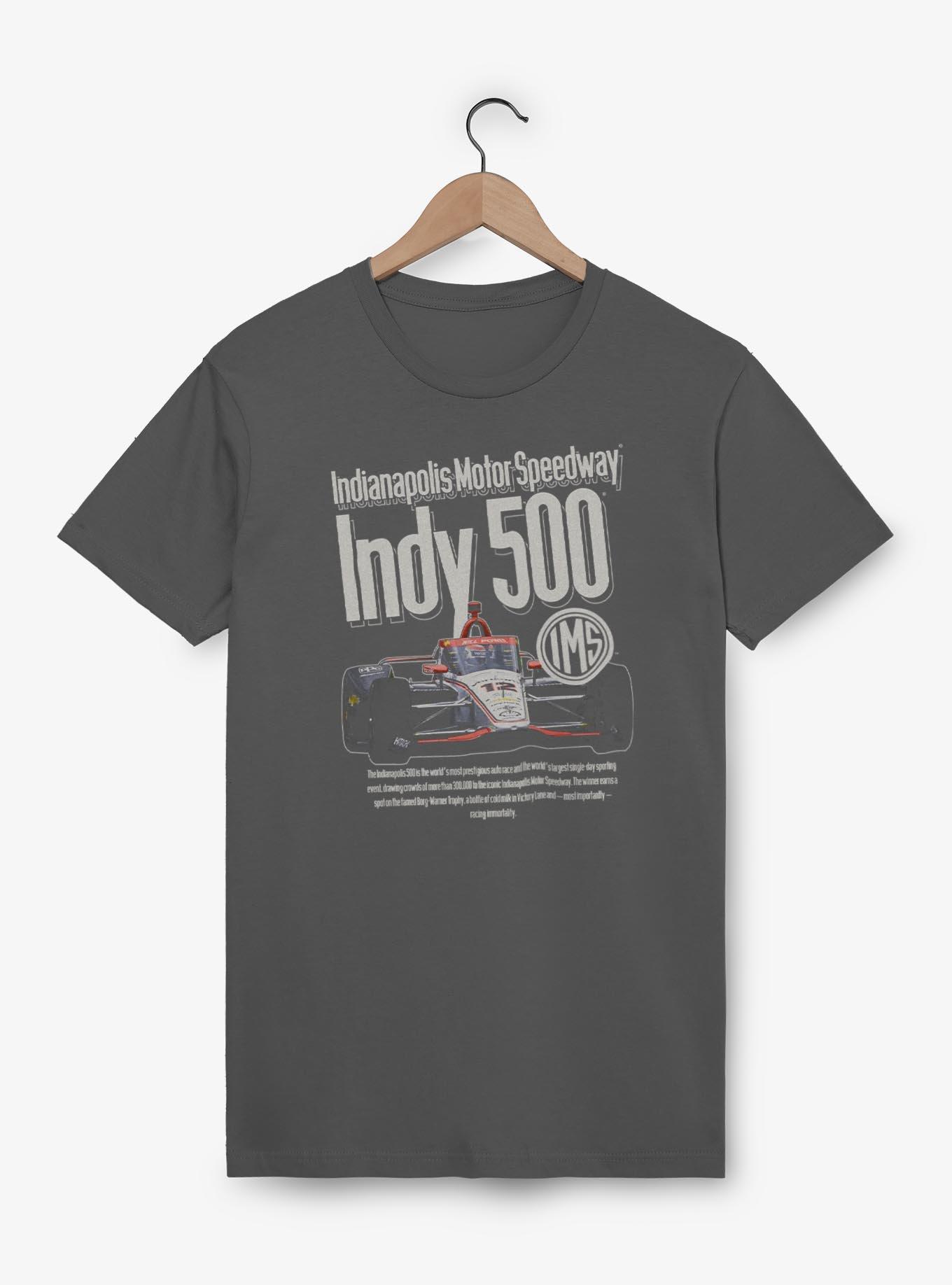 Indianapolis 500 Cover Ad Garment Dye T-Shirt, GRAPHITE, hi-res