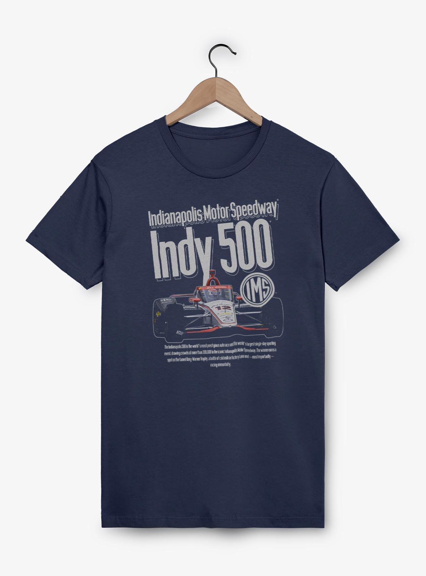 Indianapolis 500 Cover Ad Garment Dye T-Shirt, TRUENAVY, hi-res