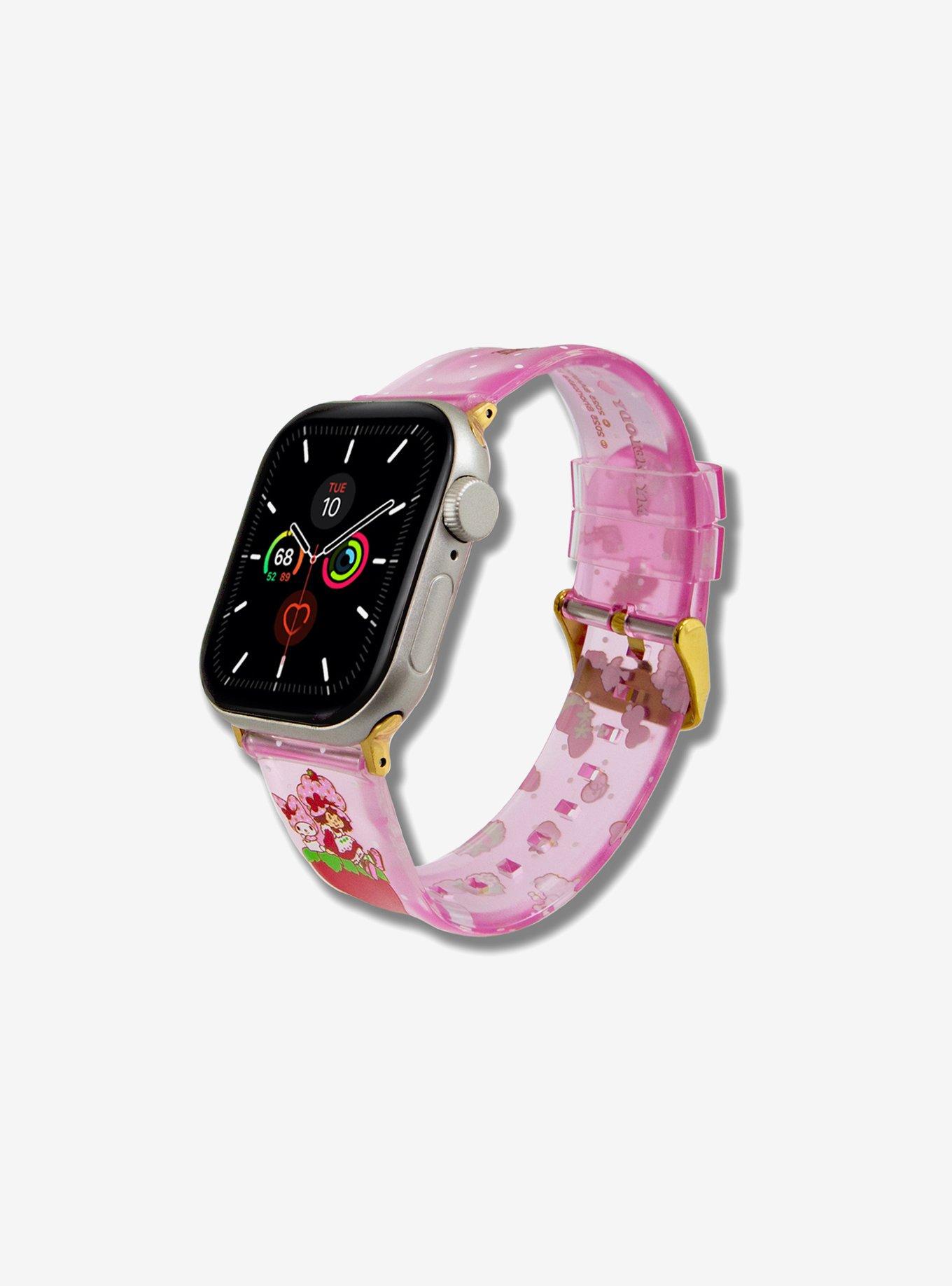 Sonix My Melody x Strawberry Shortcake Jelly Apple Watchband, , hi-res
