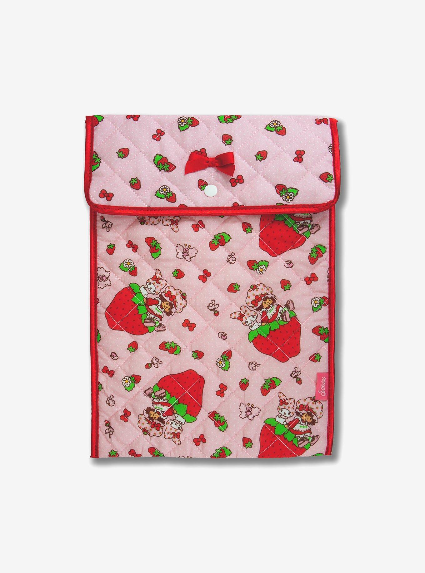 Sonix My Melody x Strawberry Shortcake Quilted Laptop Sleeve, , hi-res