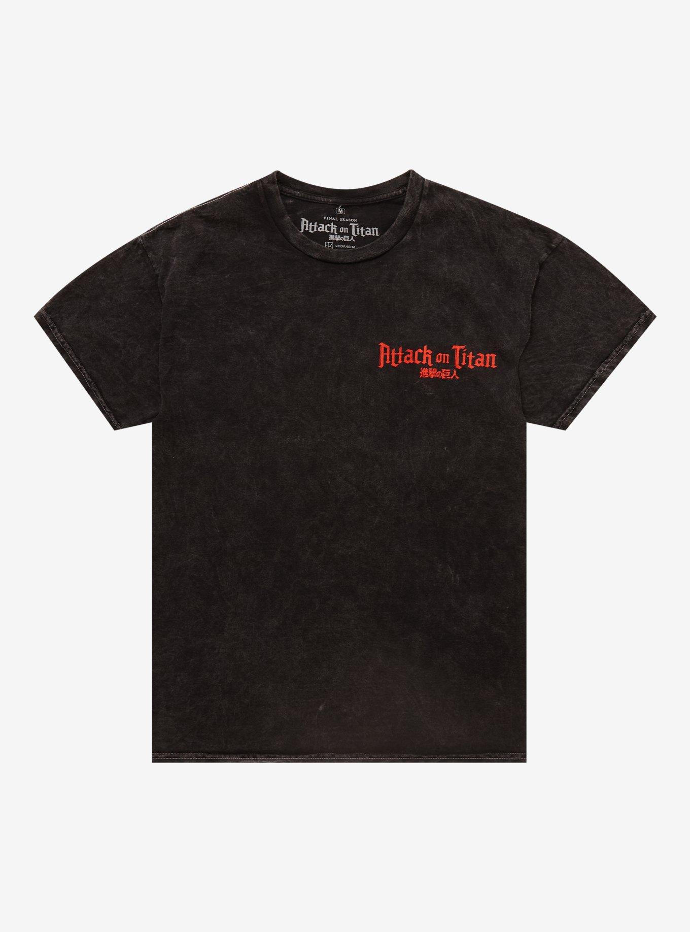 Attack On Titan Levi Tonal Double-Sided T-Shirt, , hi-res