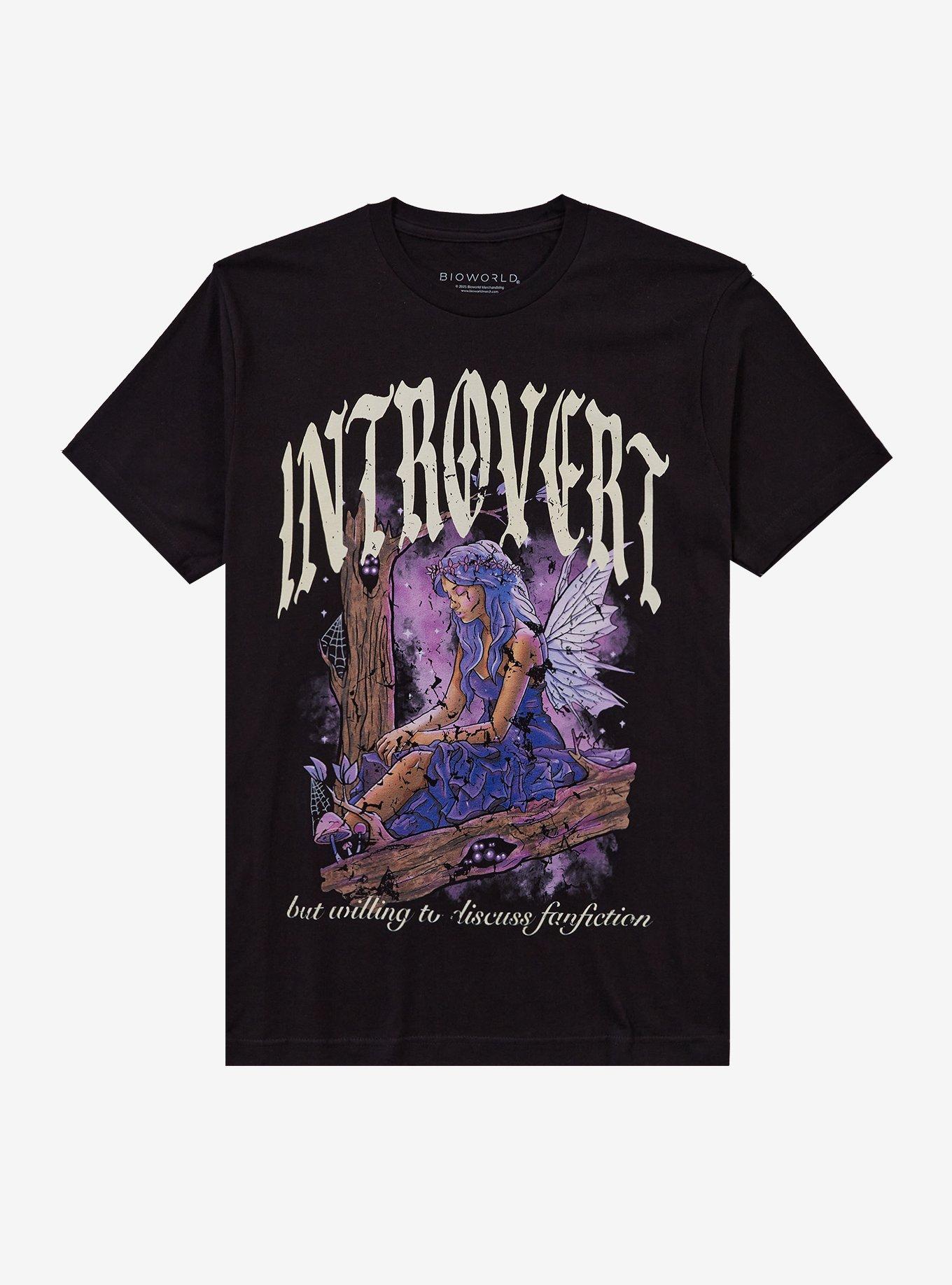 Introvert Fairy Fanfiction T-Shirt, , hi-res