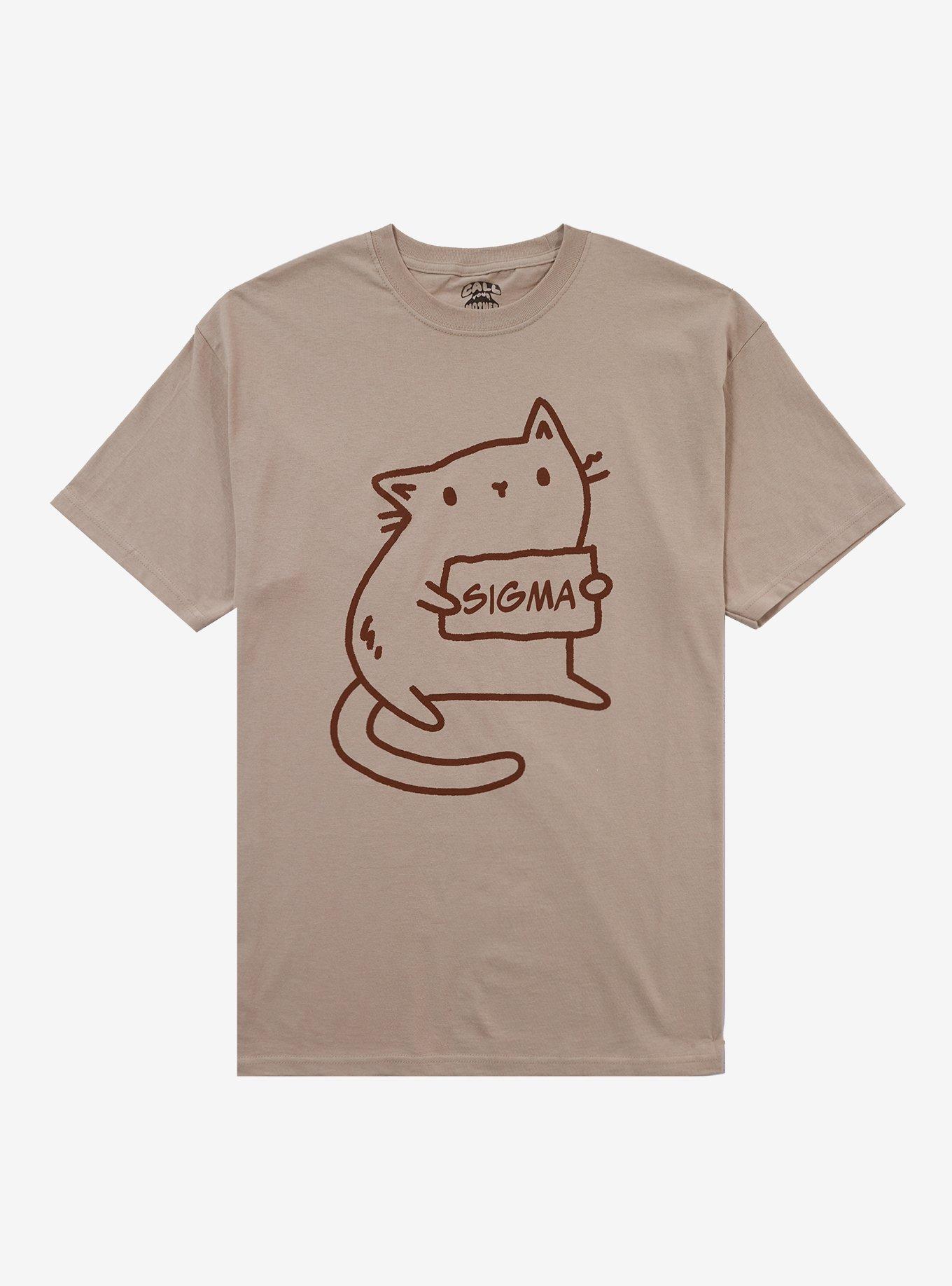 Cat Sigma Sign T-Shirt By Call Your Mother, , hi-res