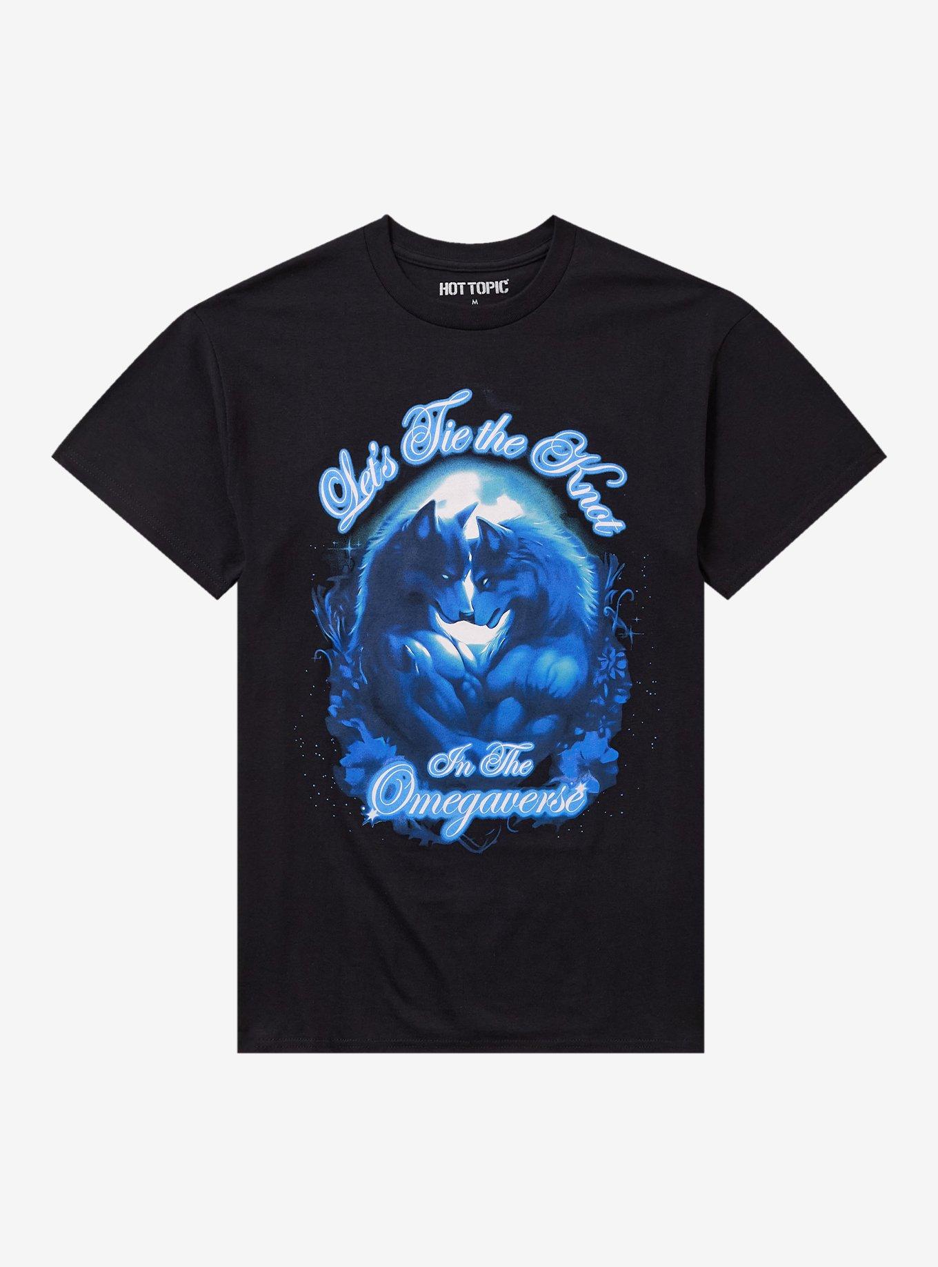 Tie The Omegaverse Knot T-Shirt, , hi-res