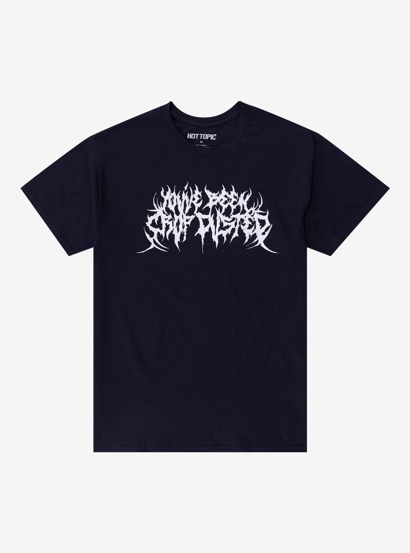 Crop Dusted T-Shirt, BLACK, hi-res