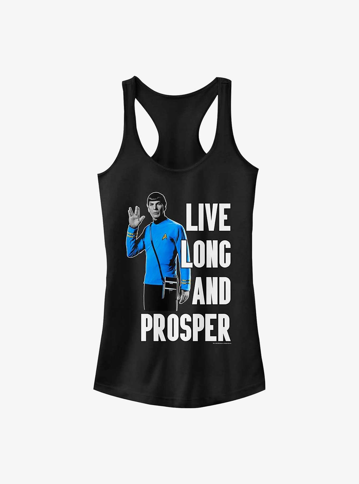Star Trek Live Long Spock Girls Tank, , hi-res