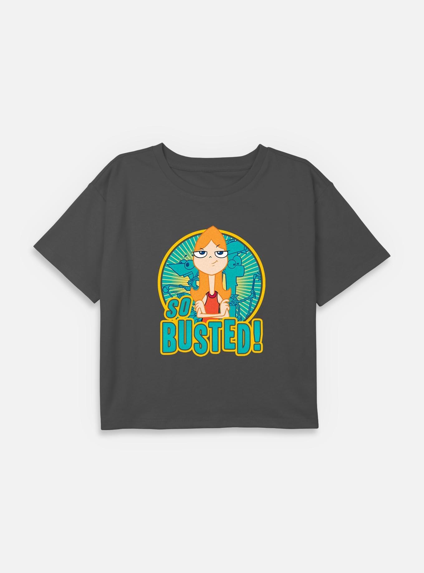 Disney Phineas and Ferb Candace So Busted Youth Girls Boxy T-Shirt, , hi-res
