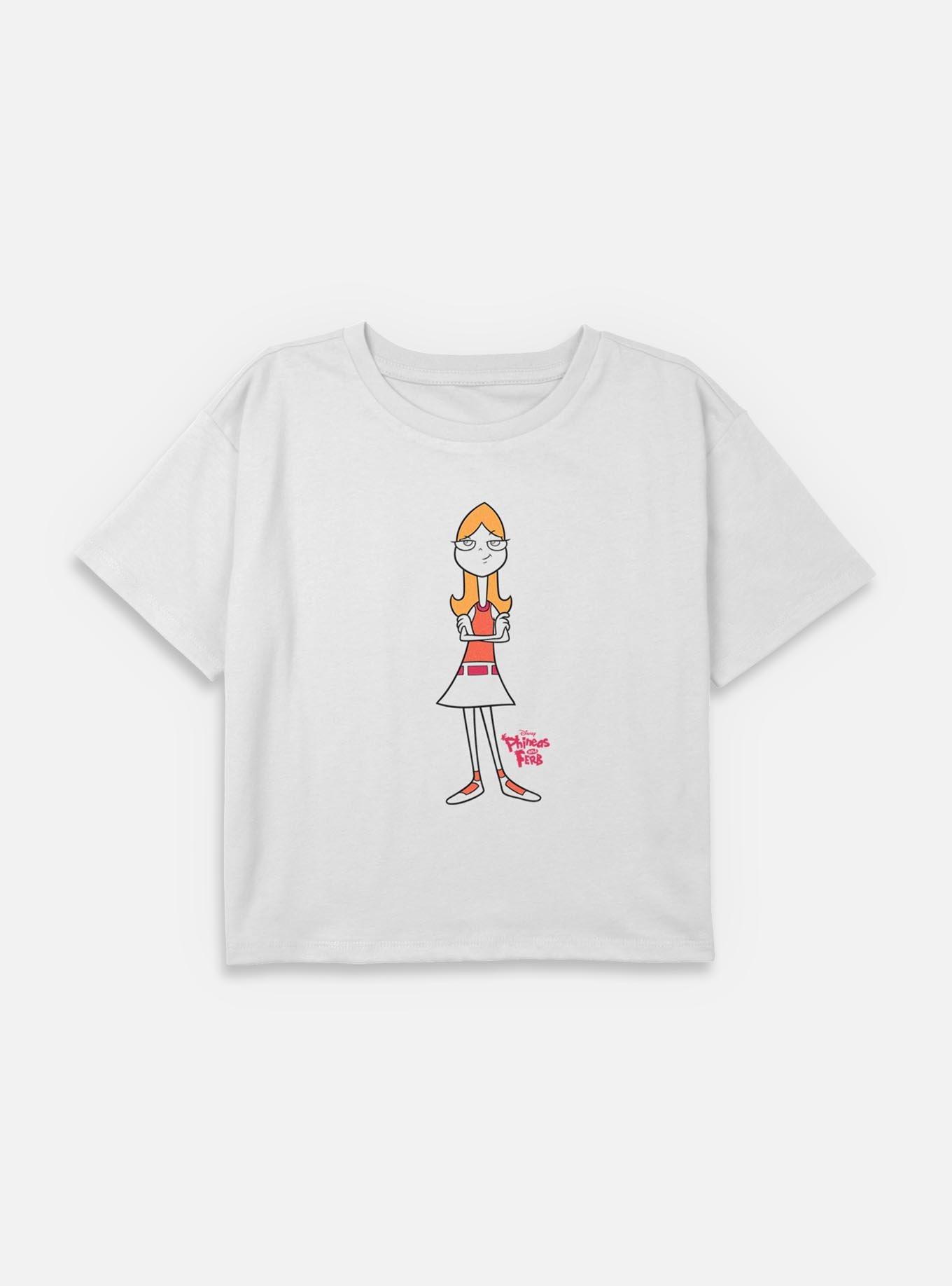 Disney Phineas and Ferb Candace Youth Girls Boxy T-Shirt, , hi-res